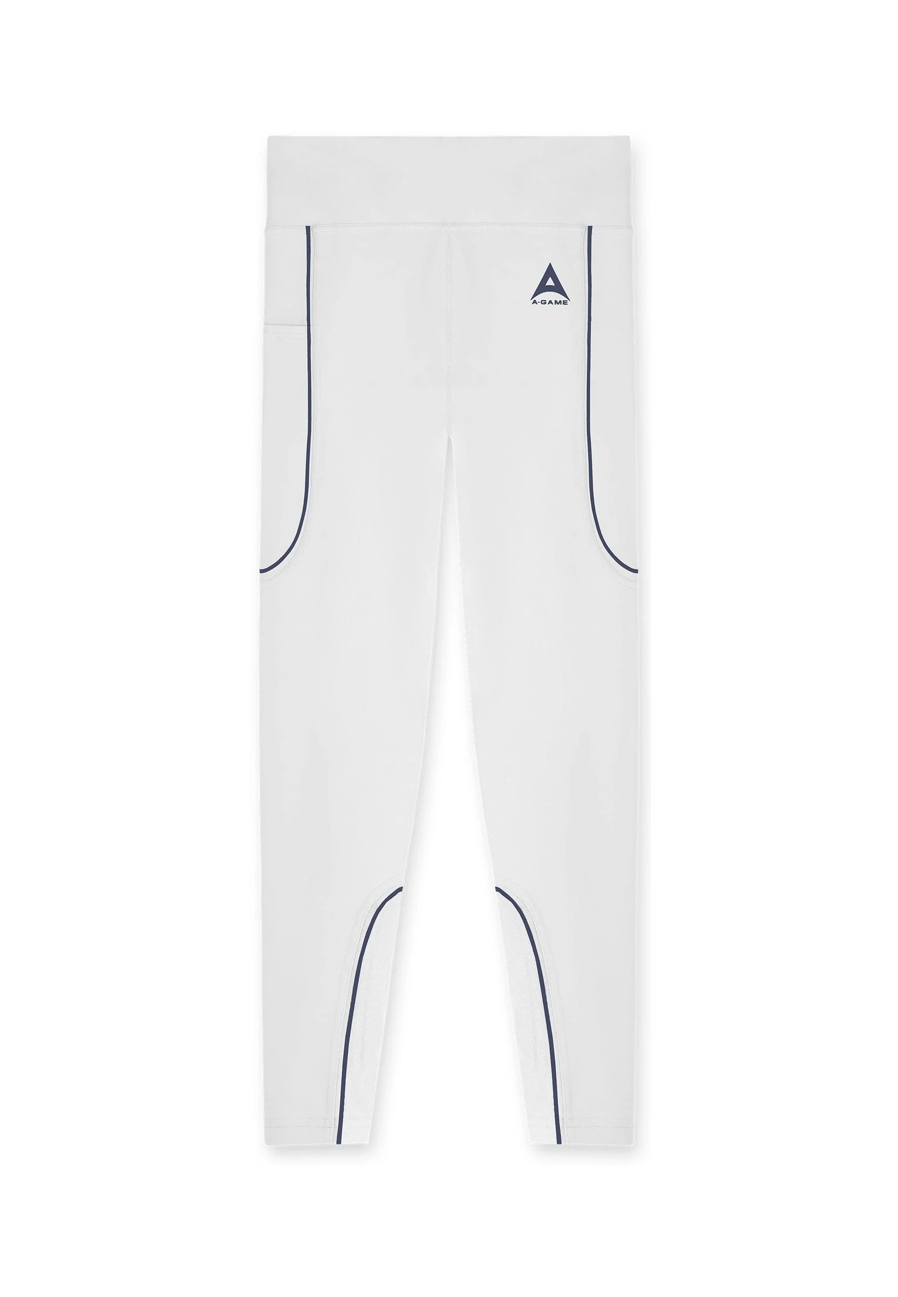 Women's Reflective Running Leggings - Grey - Image 5