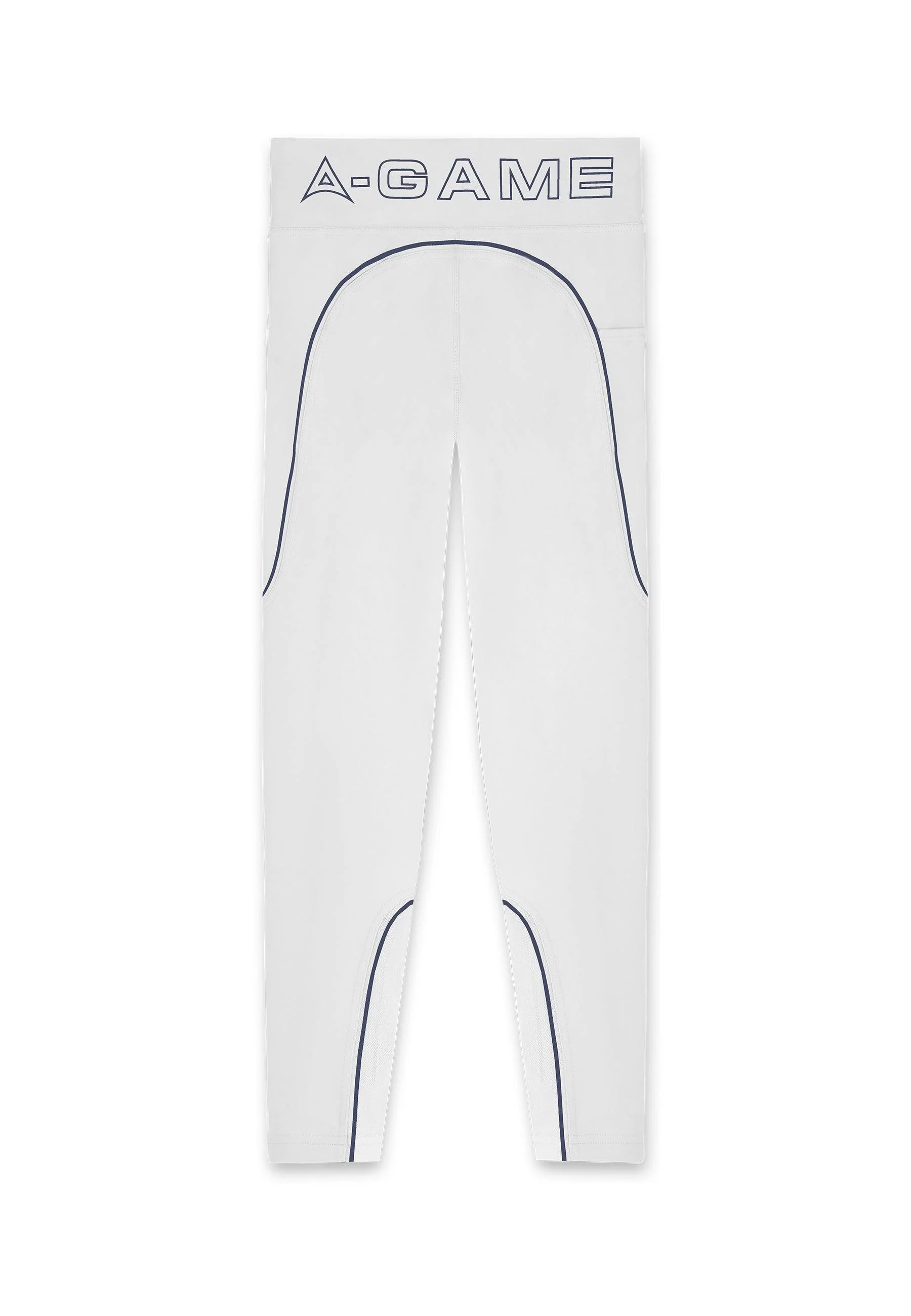 Women's Reflective Running Leggings - Grey - Image 6