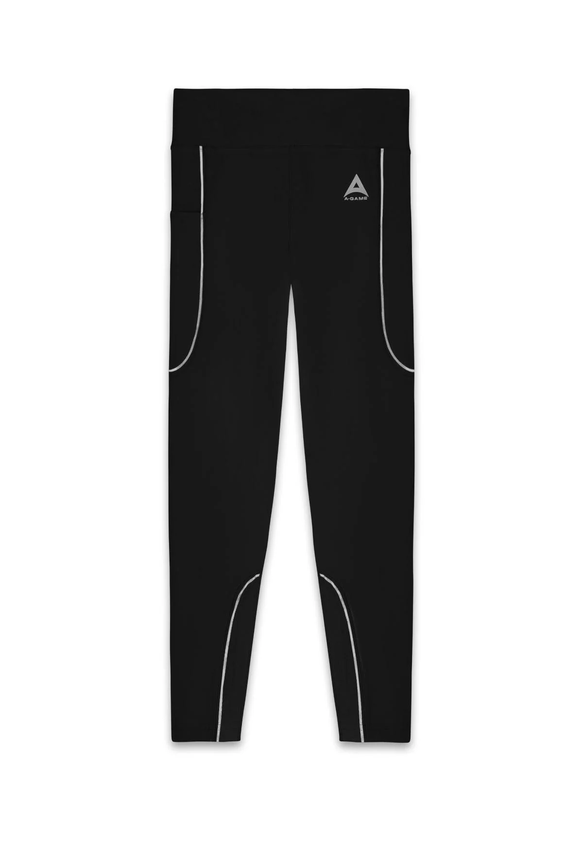 Women's Reflective Running Leggings - Black - Image 5