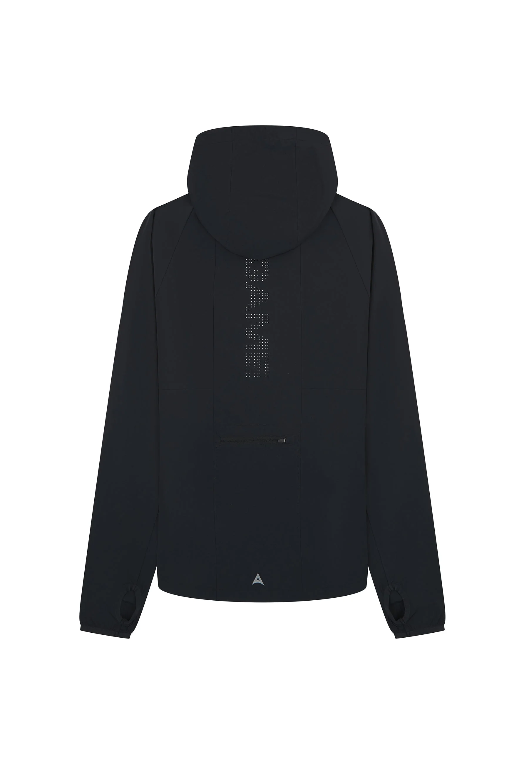 Women's Lightweight Running Jacket - Black/Silver - Image 7