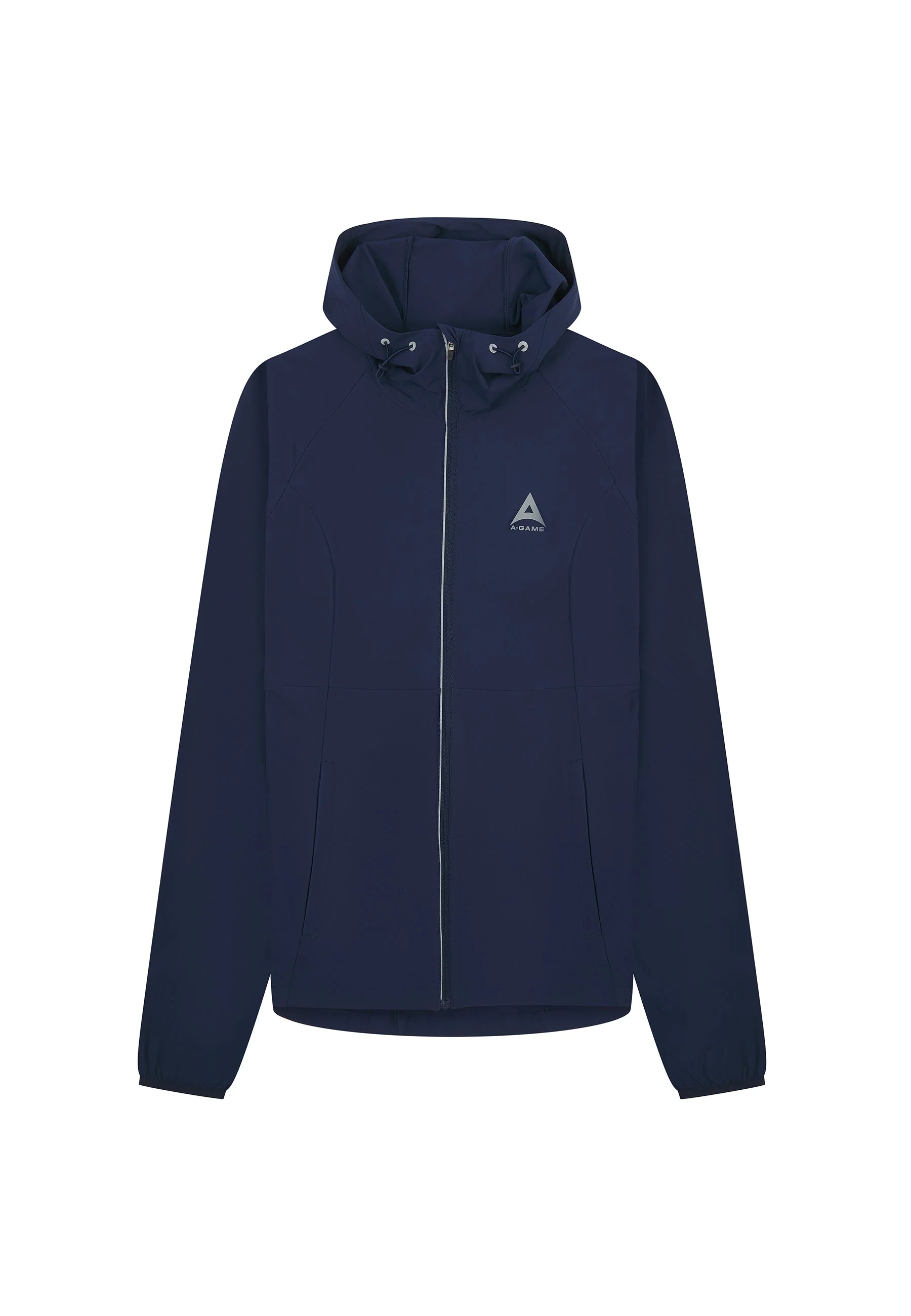 Women's Lightweight Running Jacket - Crown Blue/Silver - Image 8