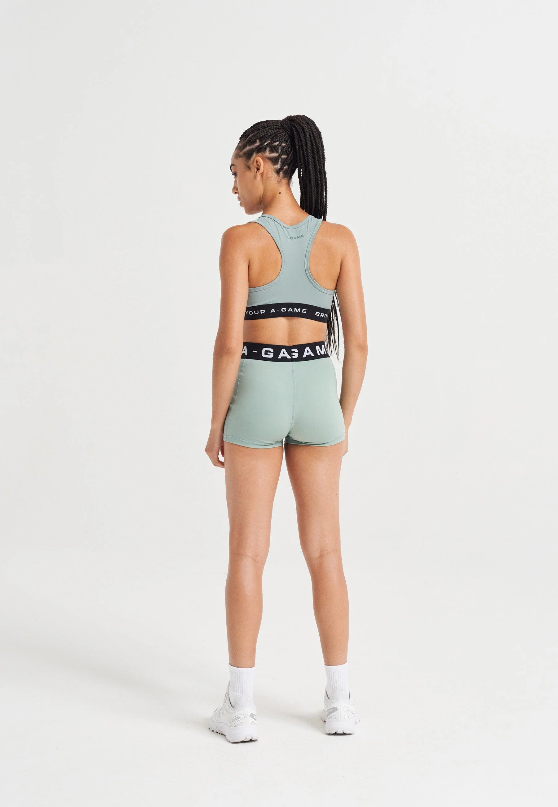 Women's Core Training Bra - Sage Green - Image 4
