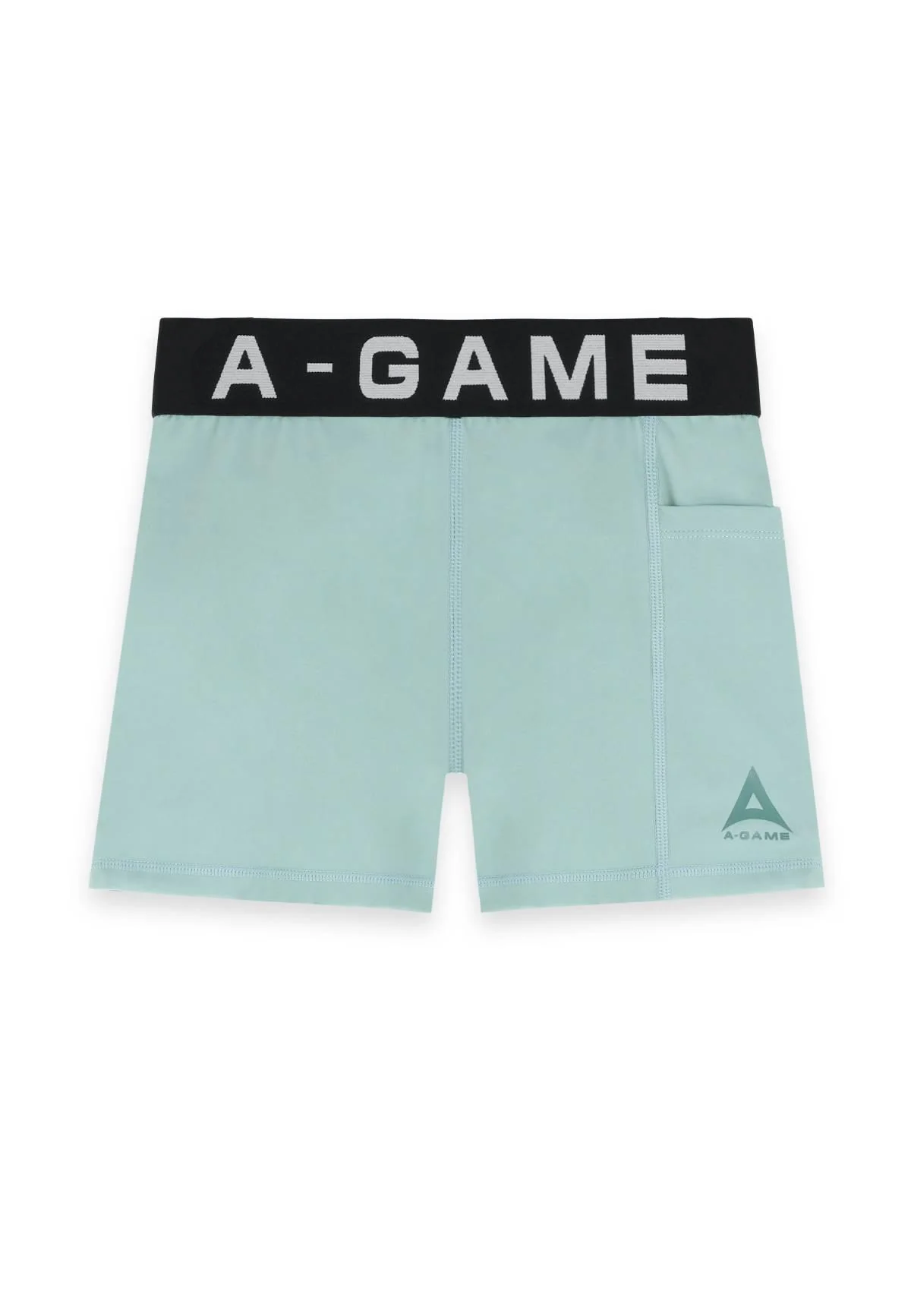 Women's Cropped Training Shorts - Sage Green - Image 5