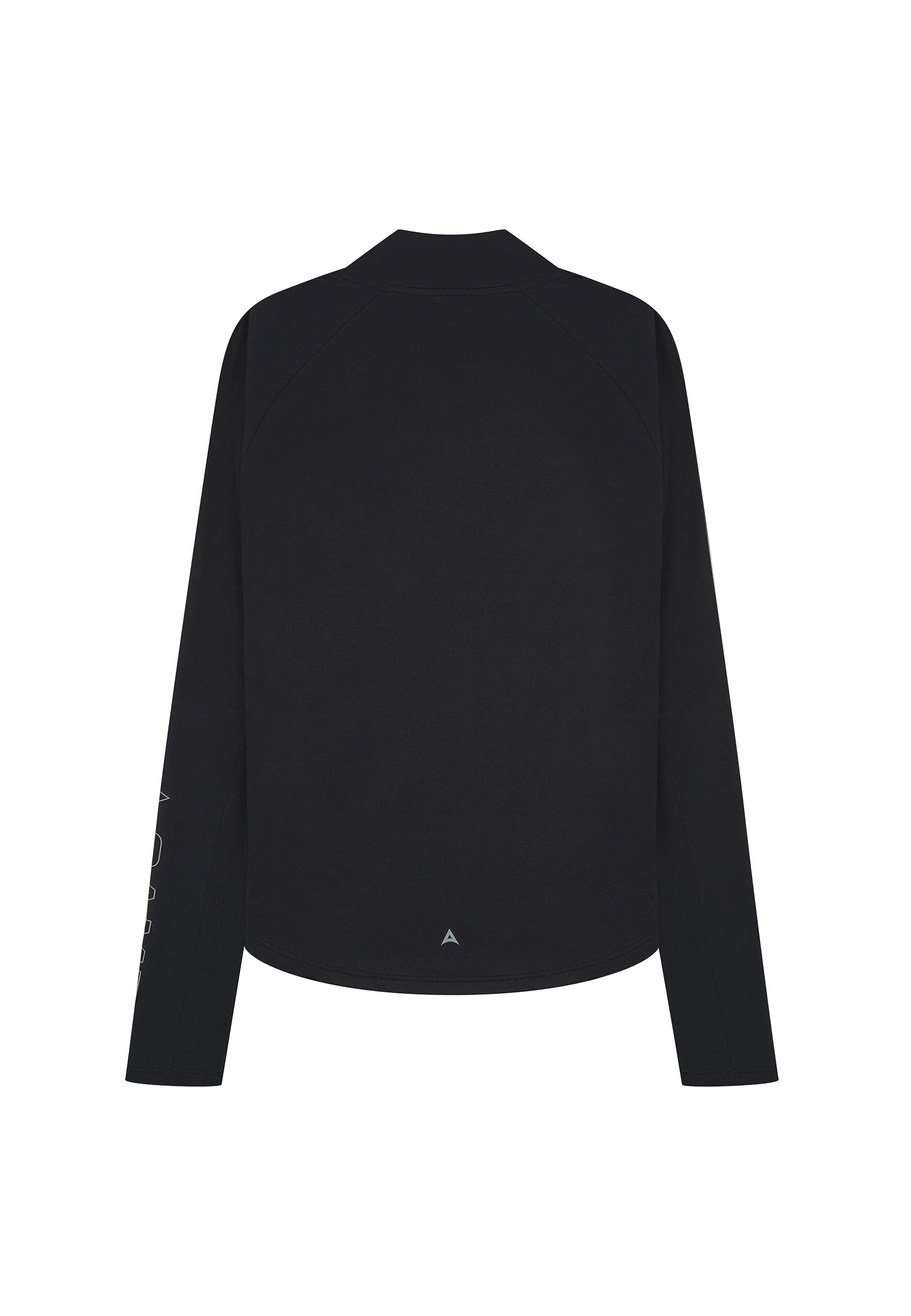 Women's Quarter Zip Training Top - Black - Image 6