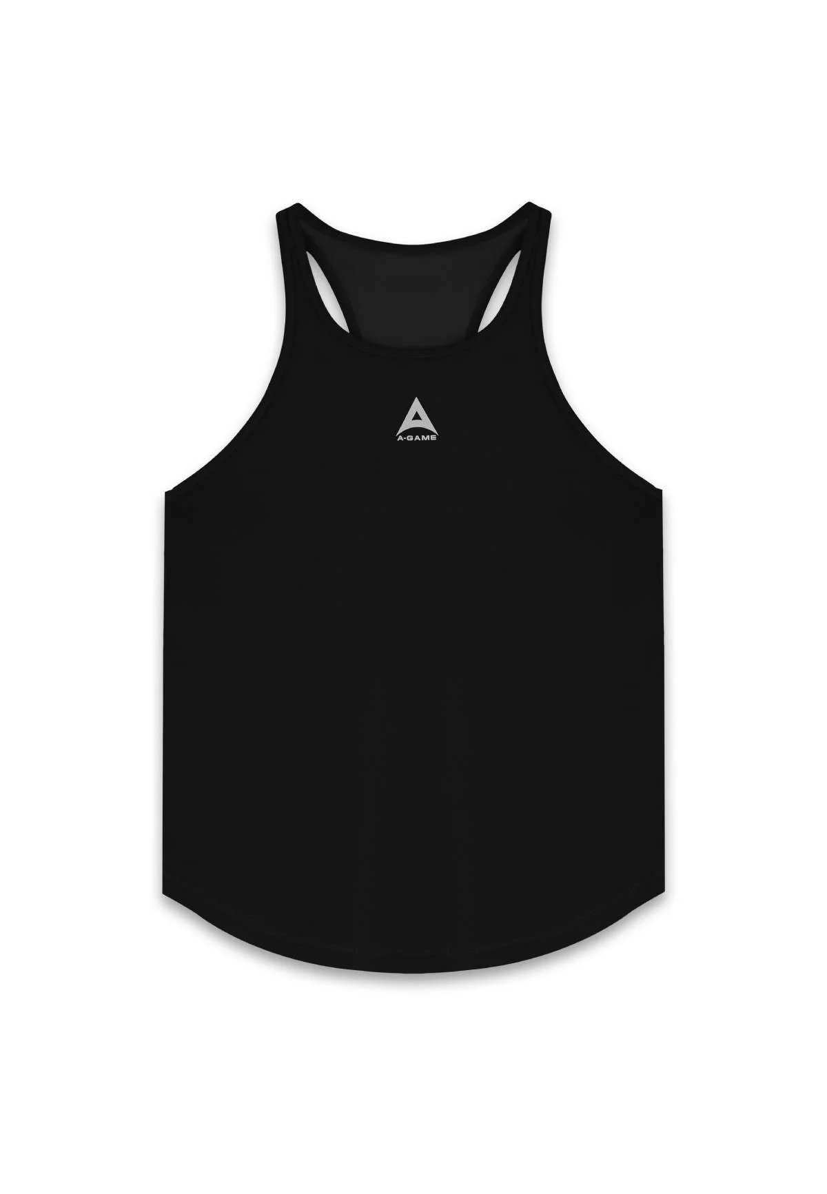 Women's Relaxed Racer Back Vest - Black - Image 4