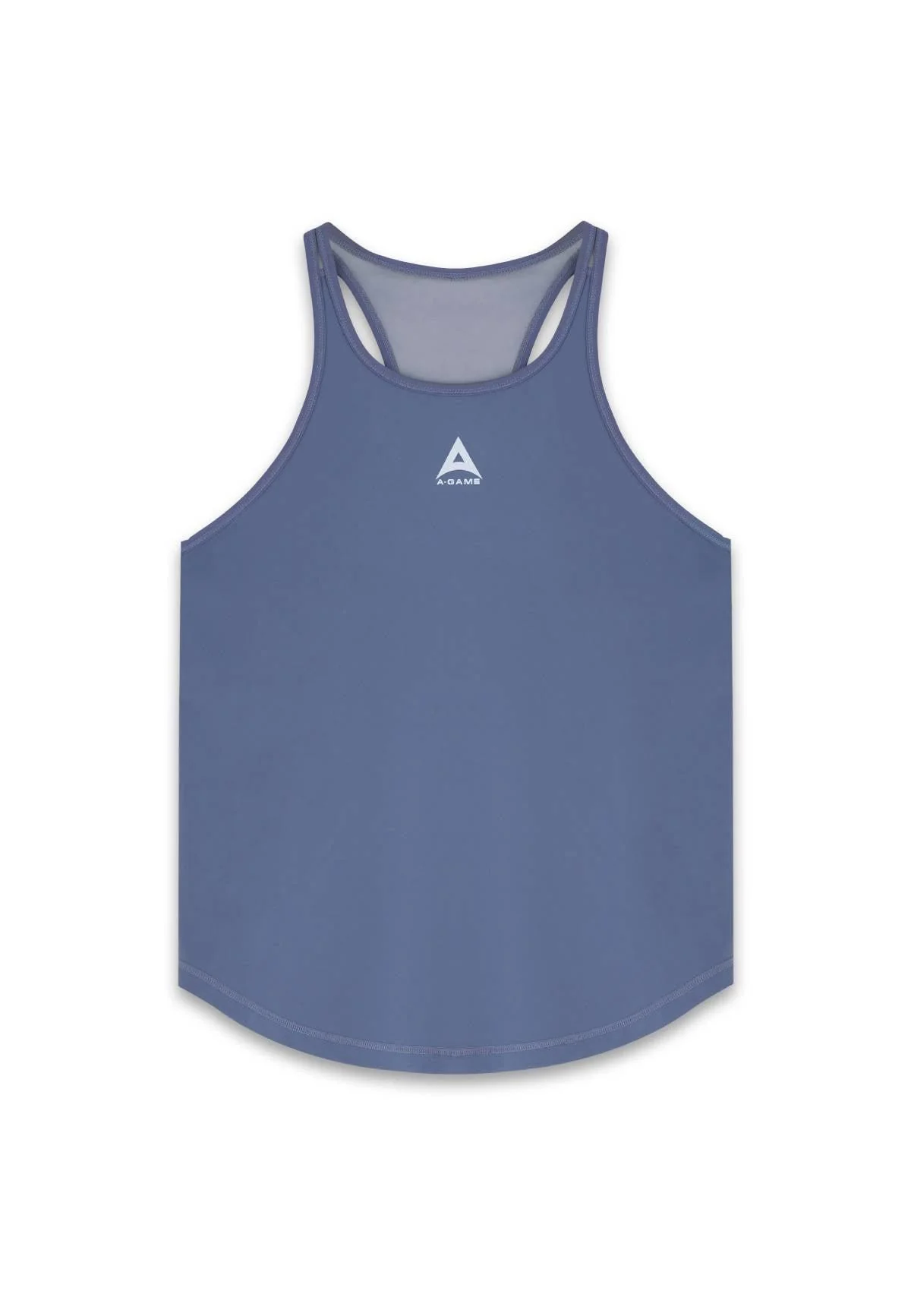Women's Relaxed Racer Back Vest - Blue - Image 4