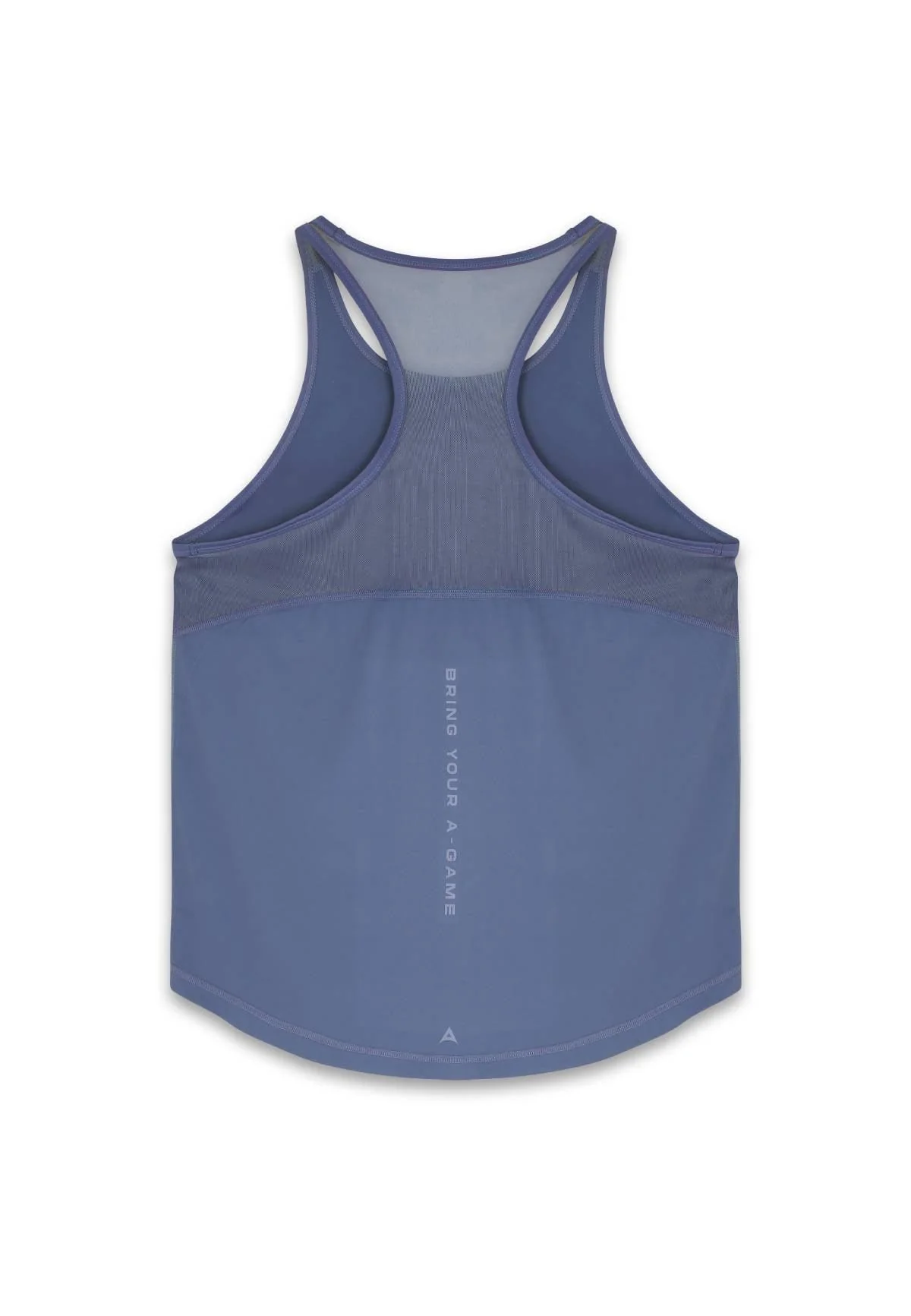 Women's Relaxed Racer Back Vest - Blue - Image 5