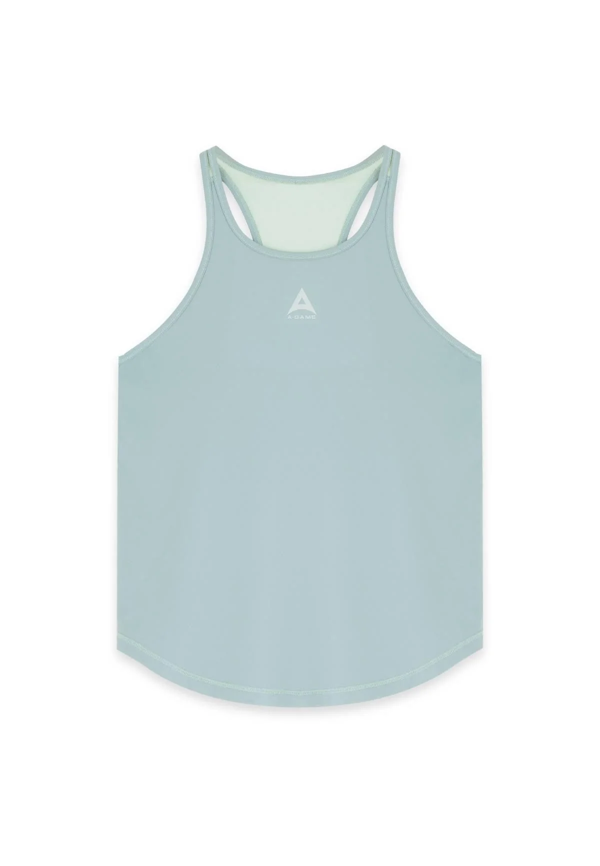 Women's Relaxed Racer Back Vest - Sage Green - Image 4