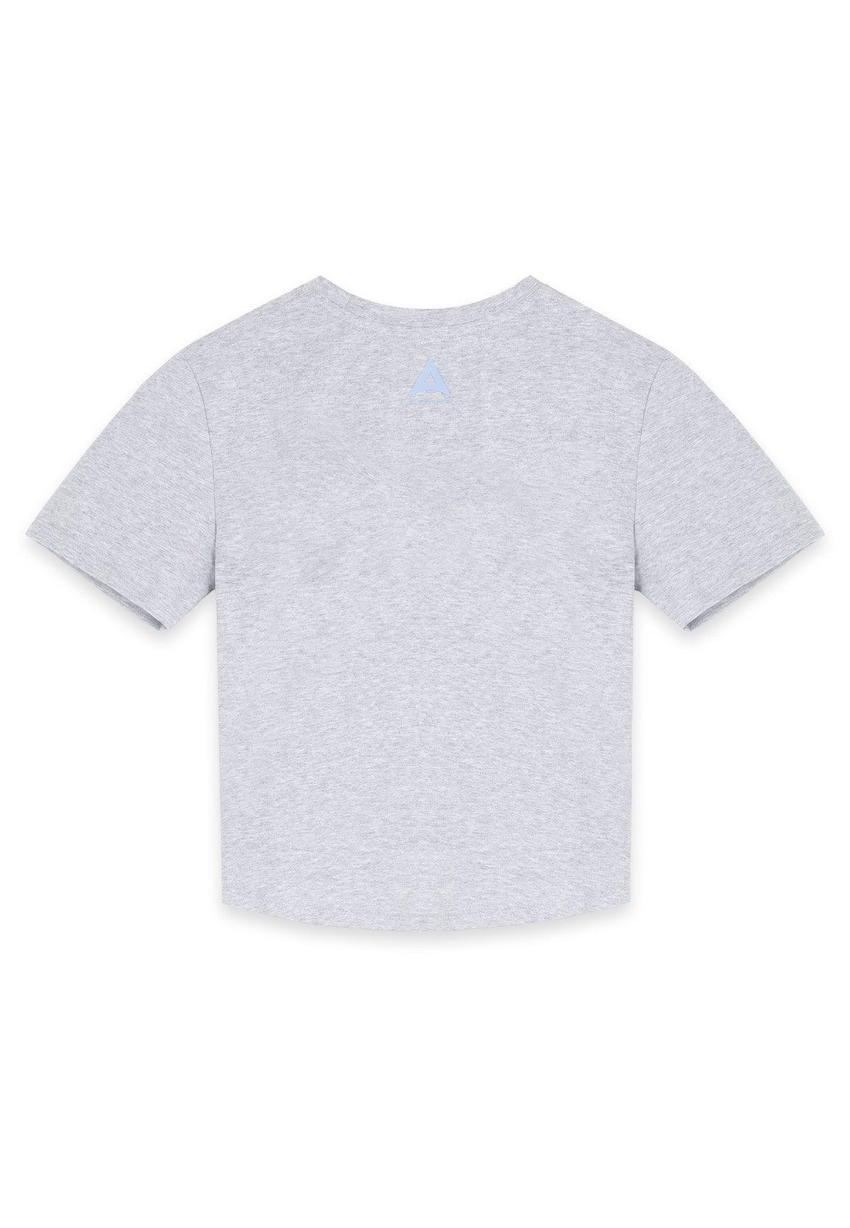Women's Fitted T-Shirt - Grey Marl - Image 5
