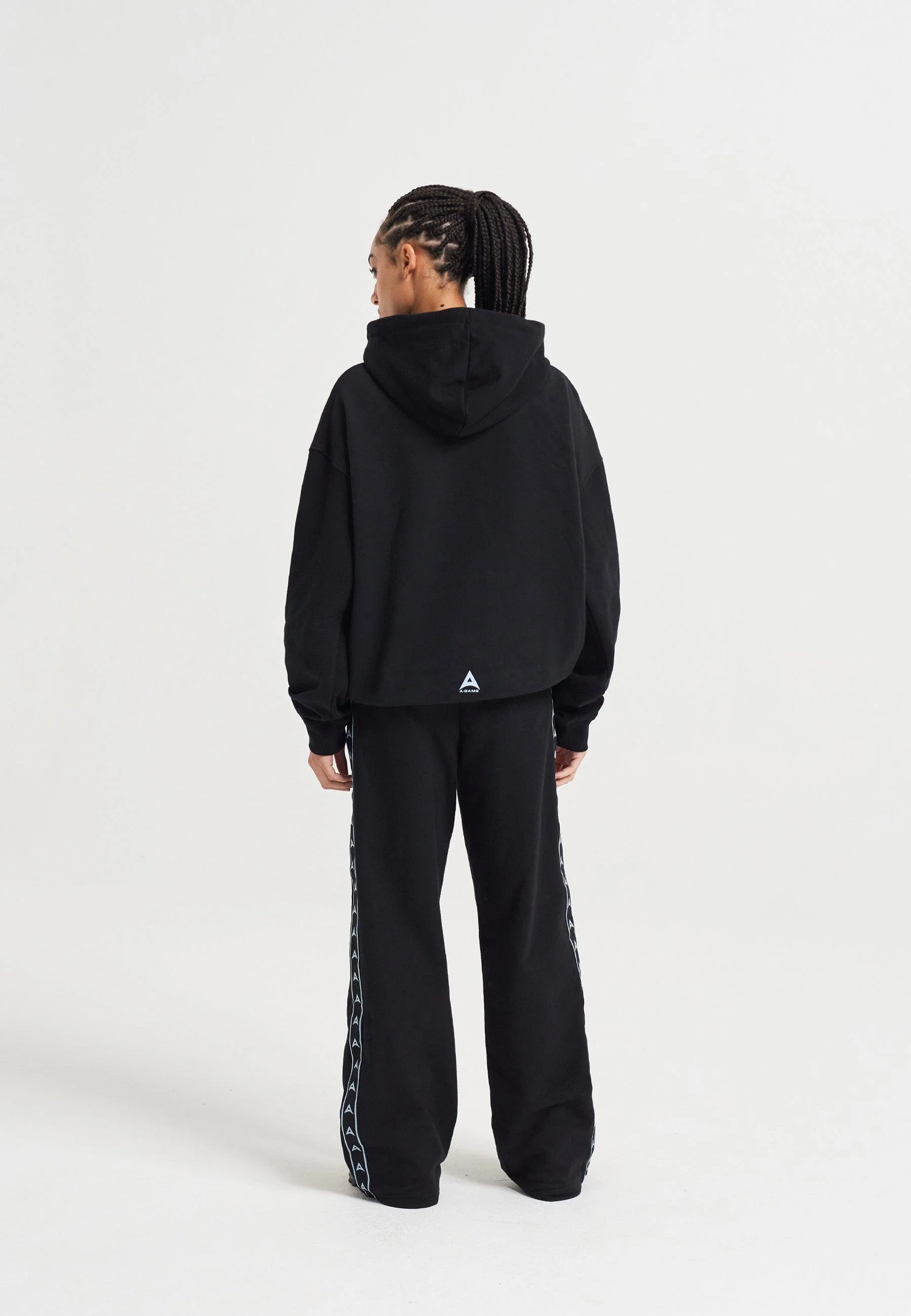 Women's Graphic Hoodie - Black - Image 4