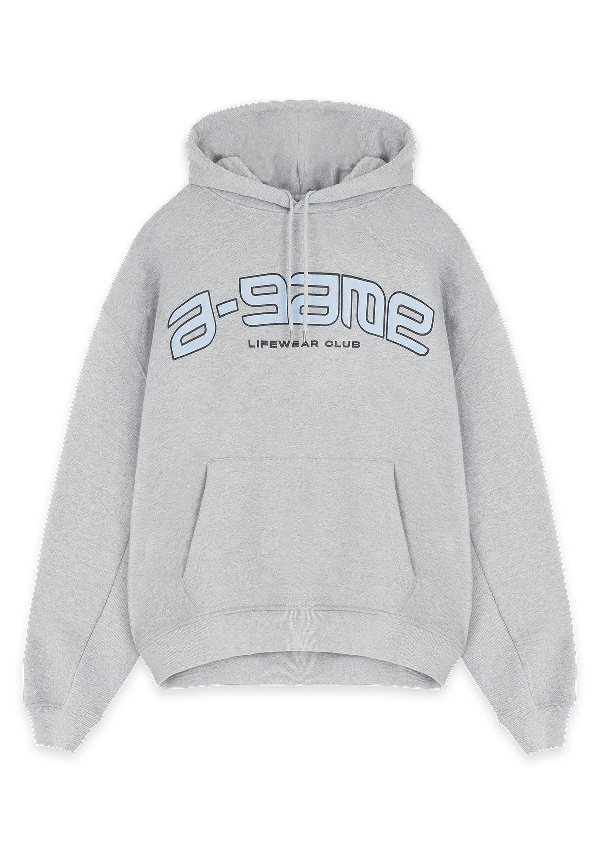 Women's Graphic Hoodie - Grey Marl - Image 5