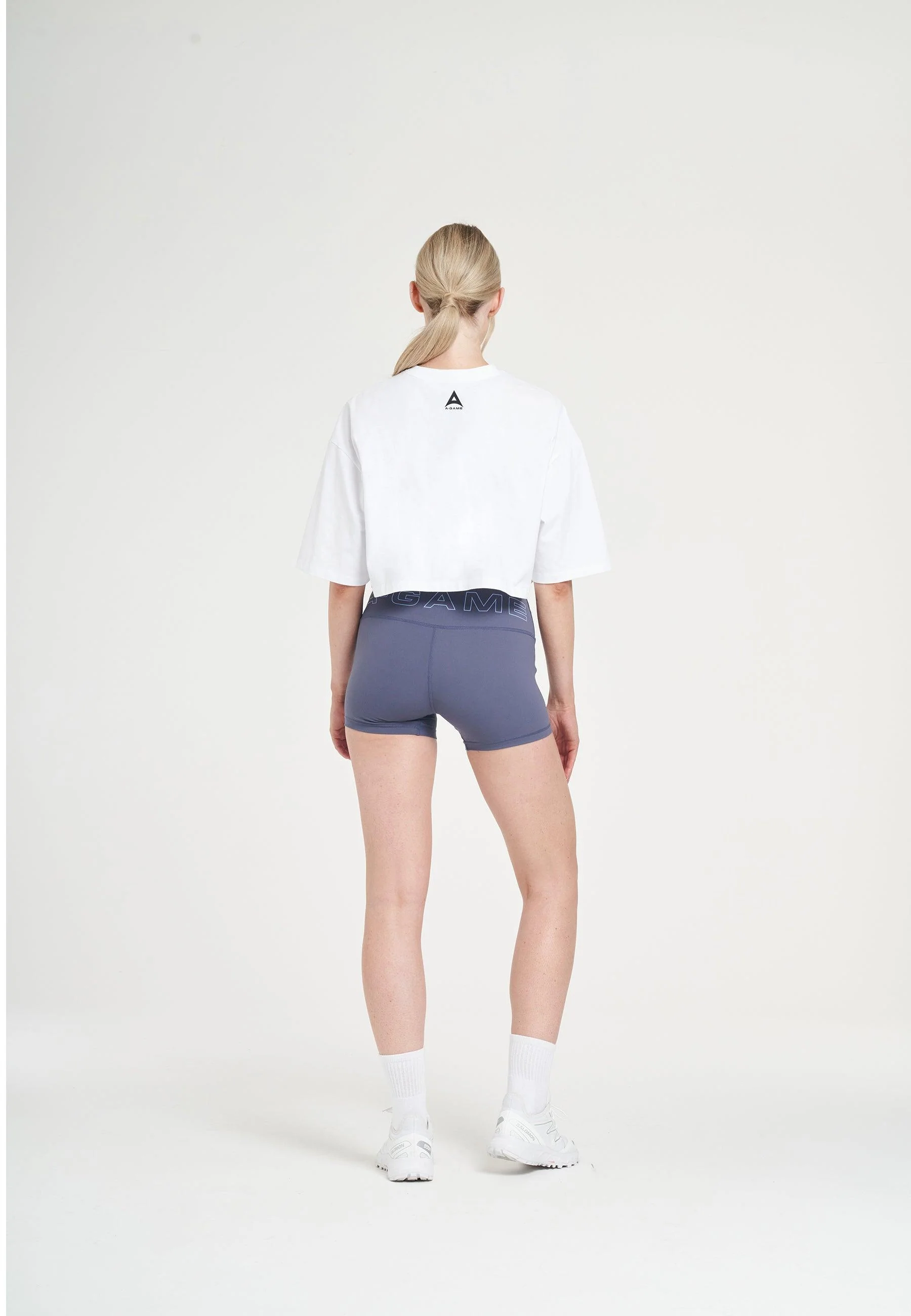 Women's Relaxed Cropped T-Shirt - White - Image 4