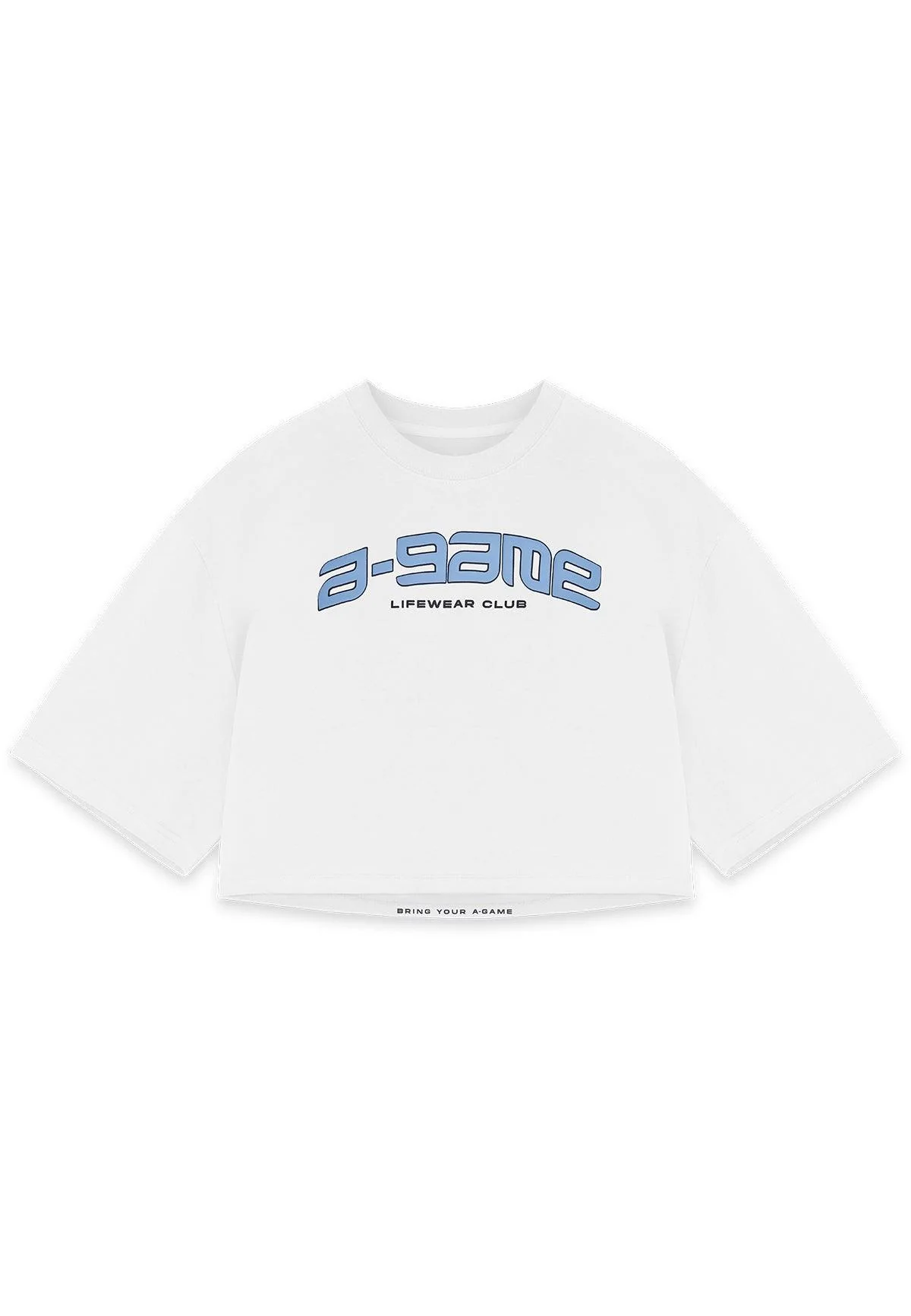 Women's Relaxed Cropped T-Shirt - White - Image 5