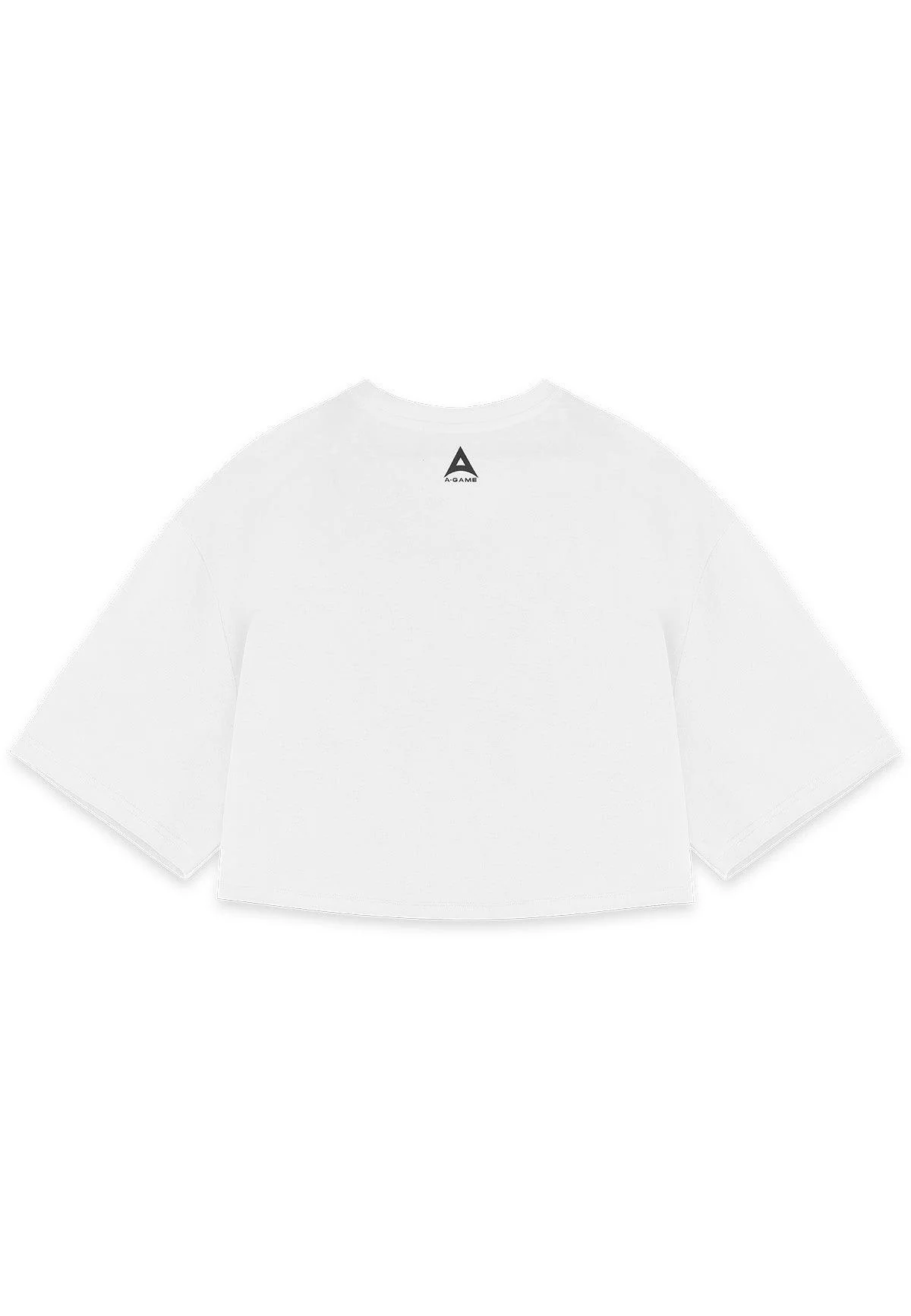 Women's Relaxed Cropped T-Shirt - White - Image 6