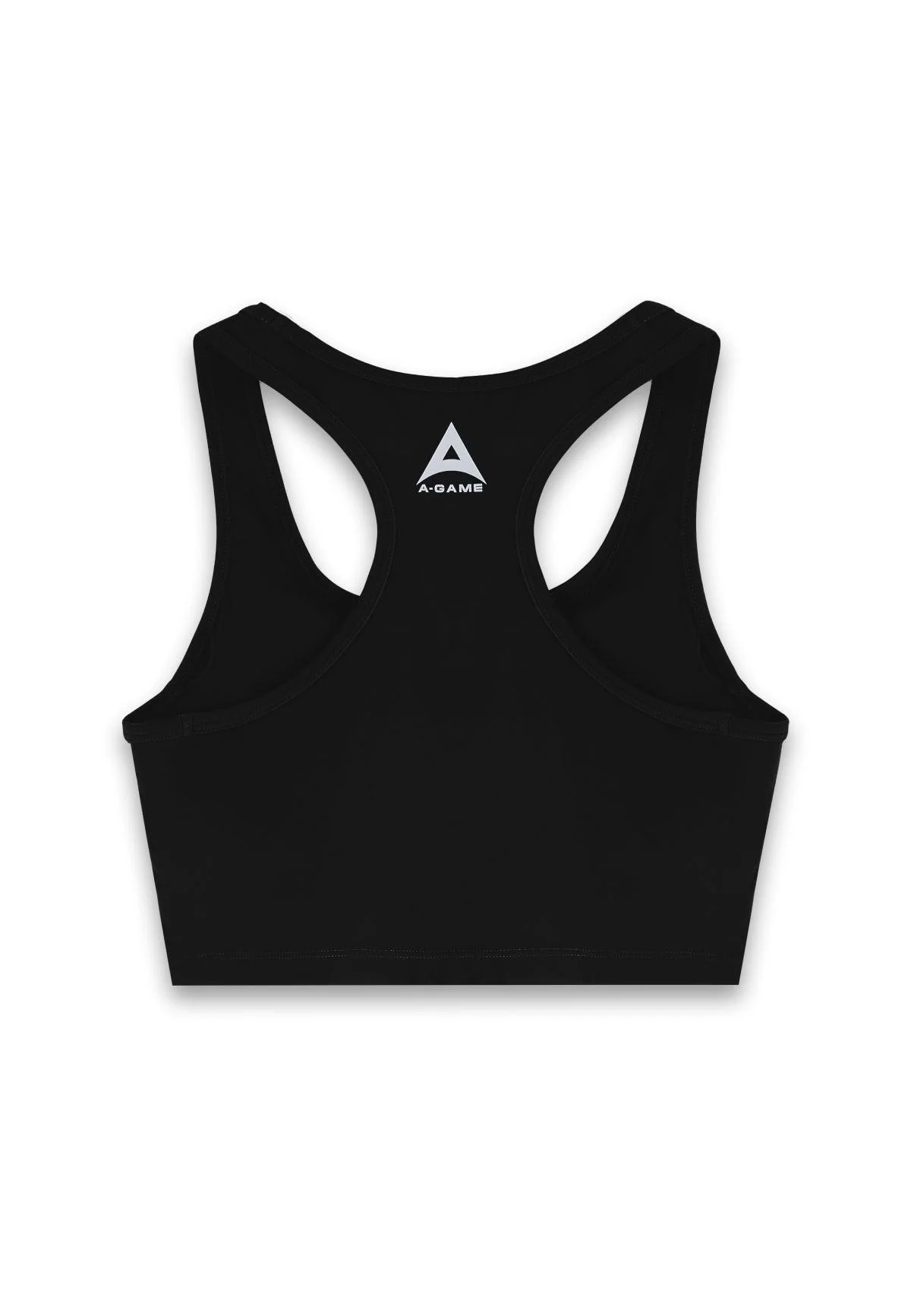 Women's Square Neck Sports Bra - Black - Image 6