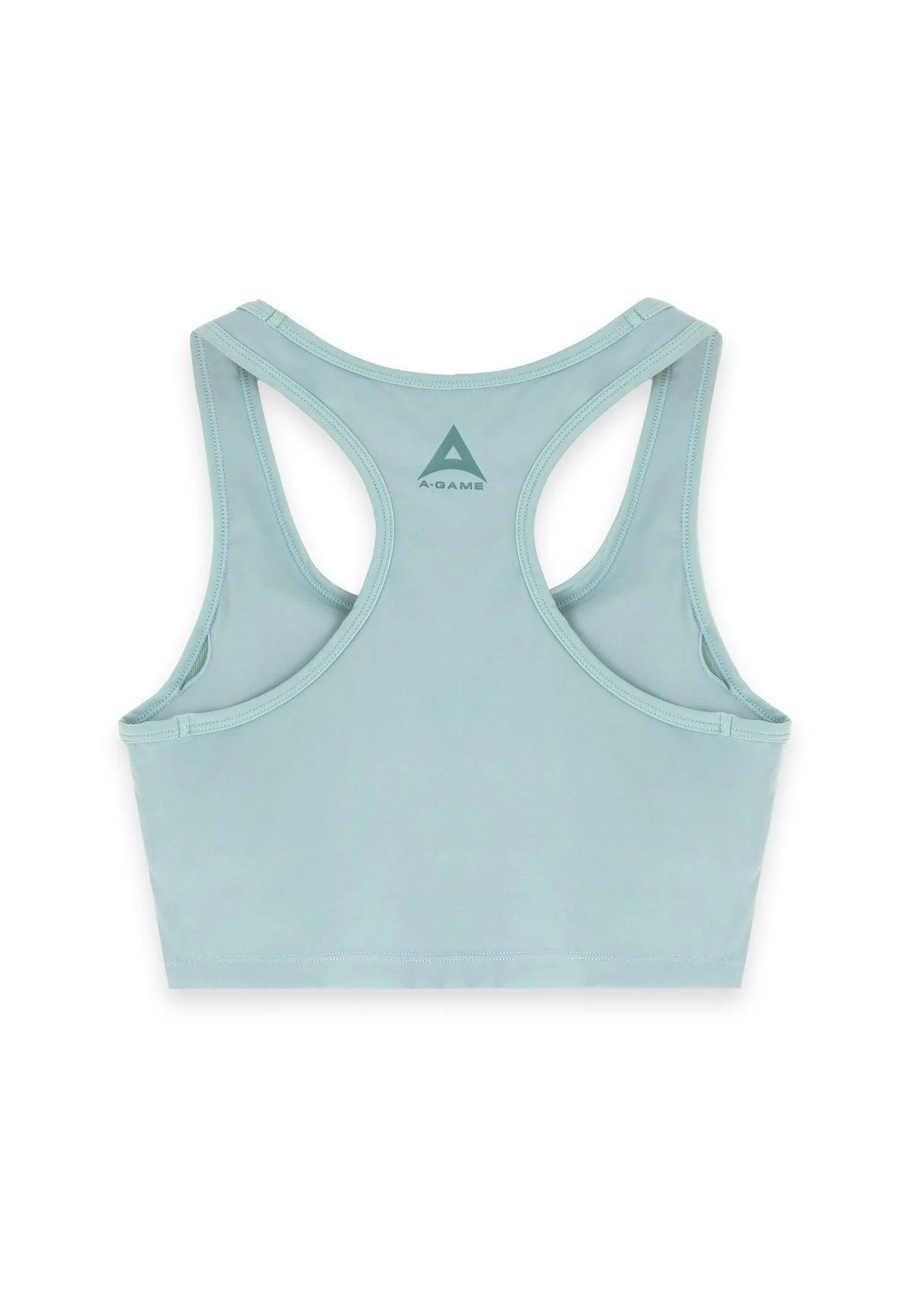 Women's Square Neck Sports Bra - Sage Green - Image 6
