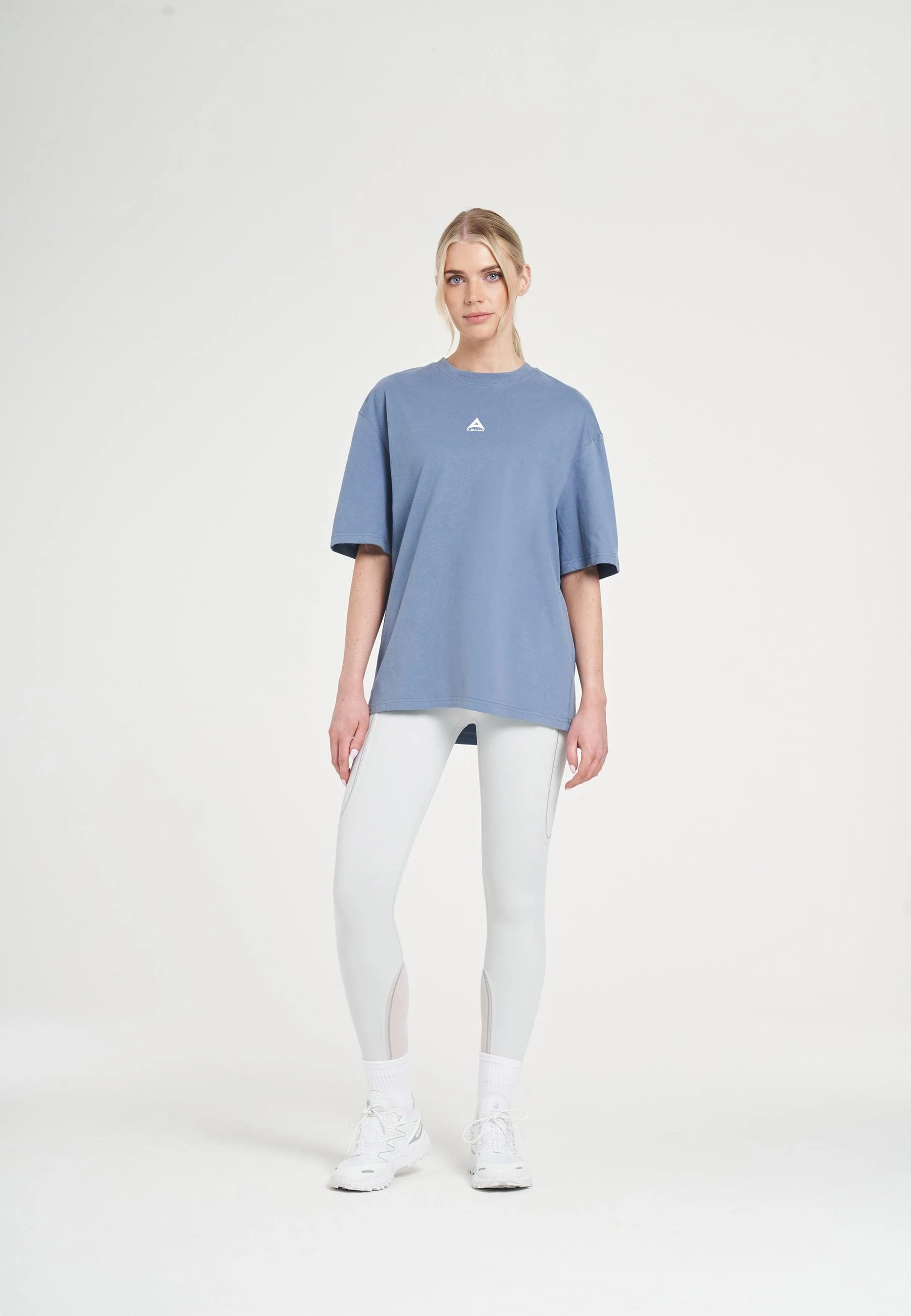 Women's Graphic Relaxed T-Shirt - Elemental Blue - Image 3
