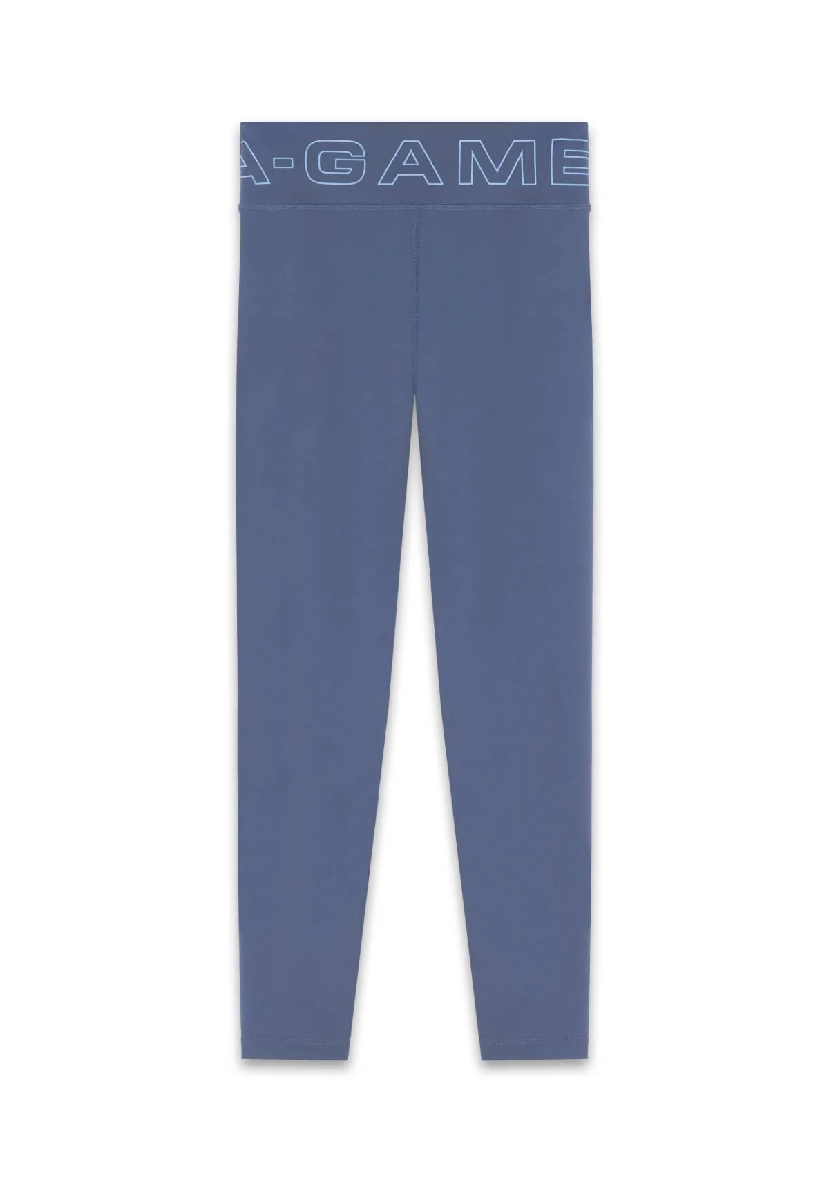 Women's Wrapped Yoga Leggings - Blue - Image 4