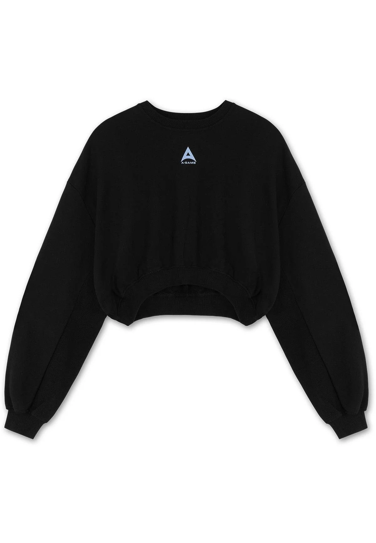 Women's Cropped Sweatshirt - Black - Image 5