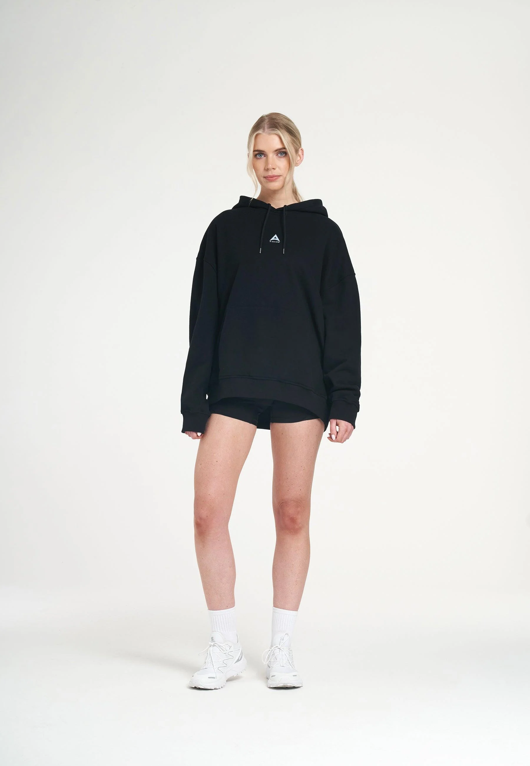 Women's Graphic Hoodie - Black - Image 3