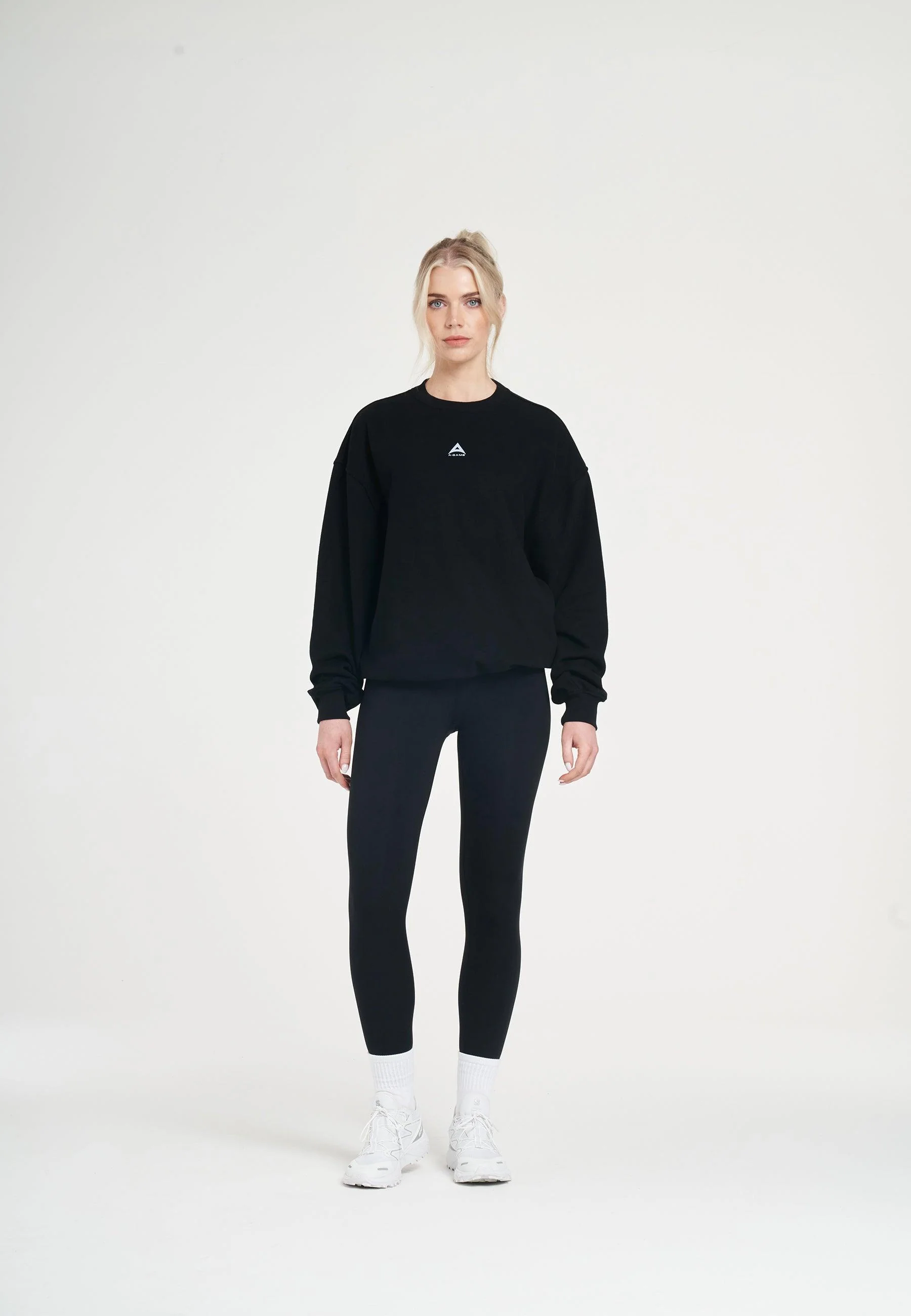 Women's Graphic Sweatshirt - Black - Image 3