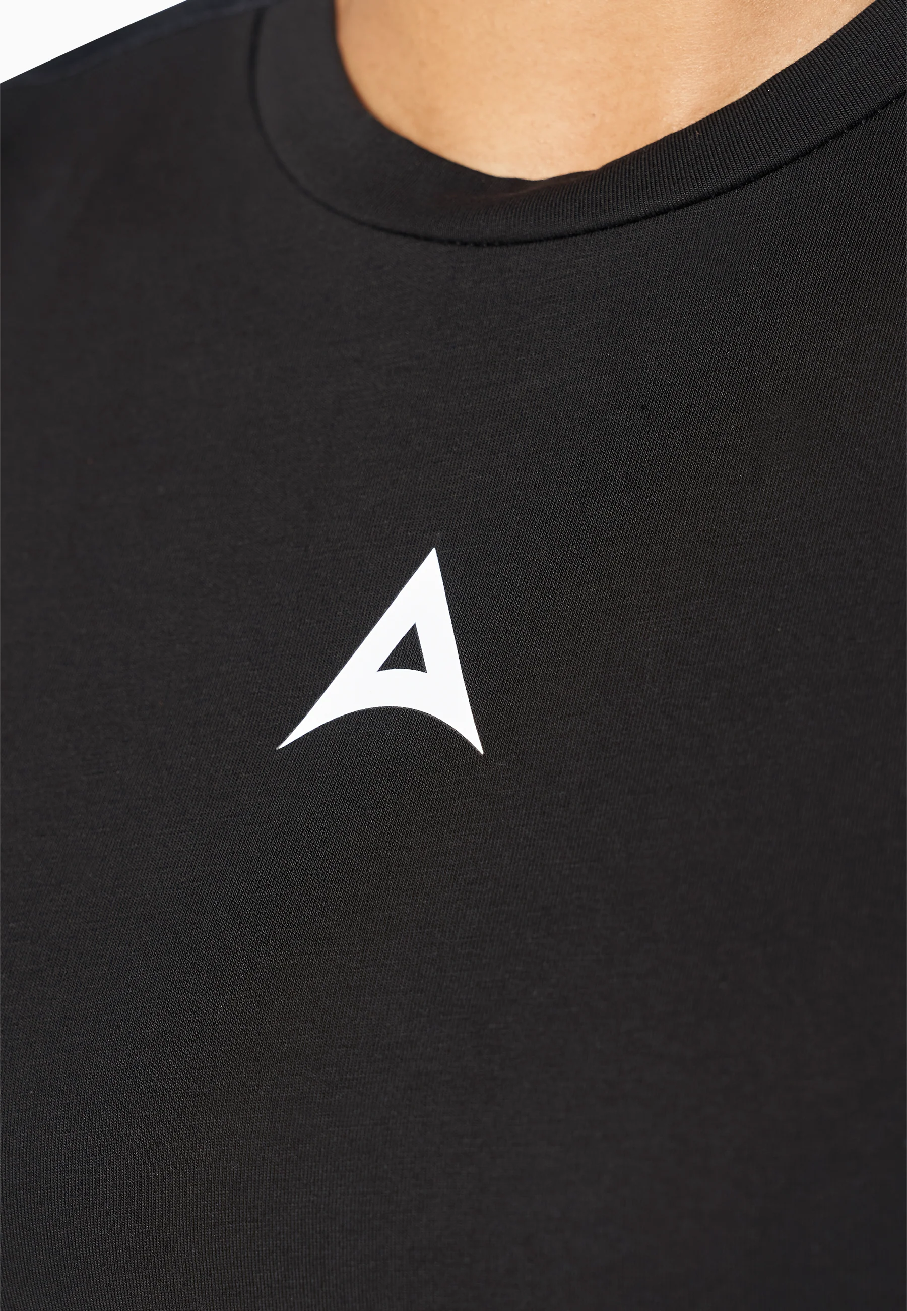 Women's Fitted T-Shirt - Black - Image 3
