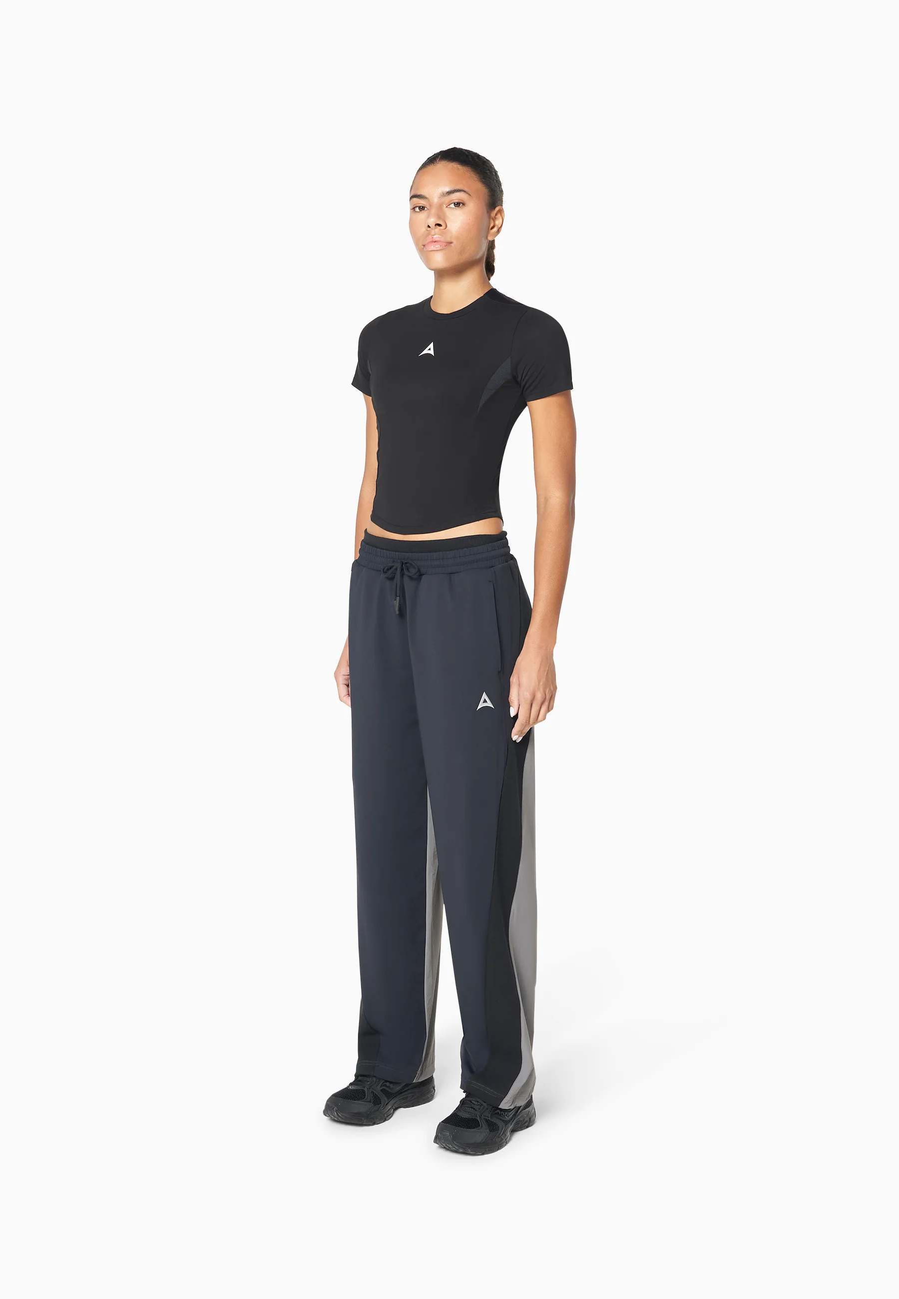 Women's Fitted T-Shirt - Black - Image 5