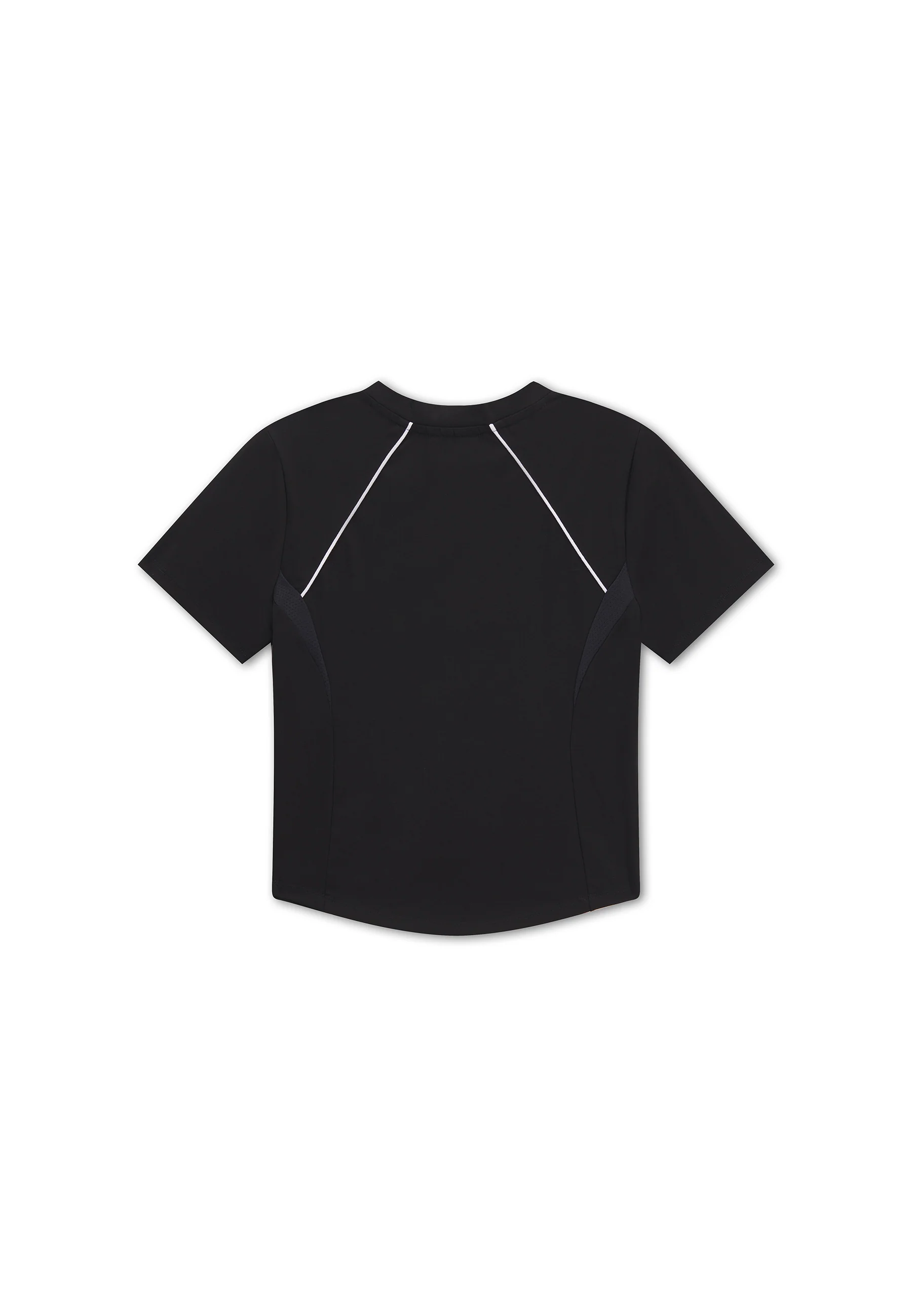 Women's Fitted T-Shirt - Black - Image 8