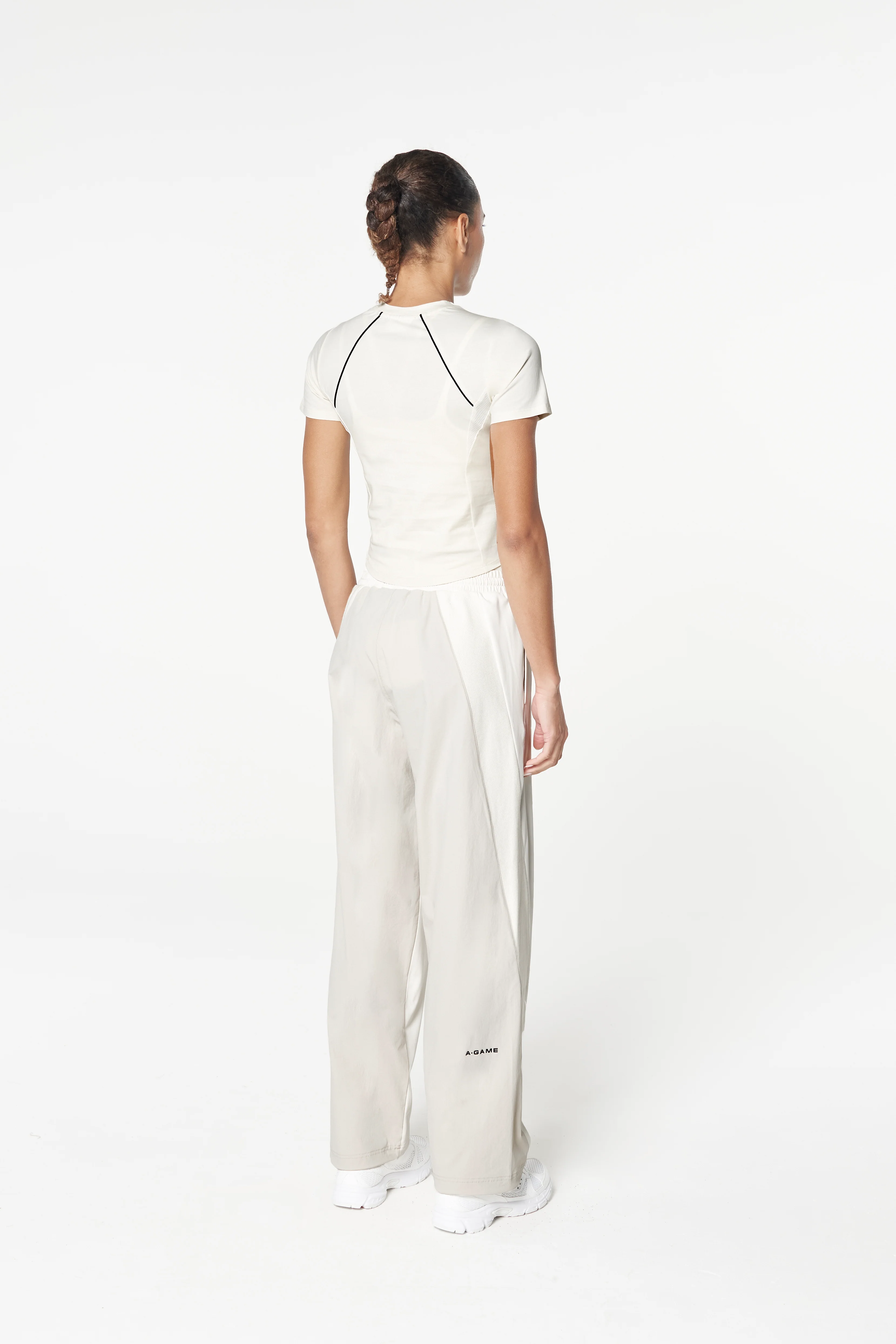 Women's Fitted T-Shirt - Ecru - Image 4