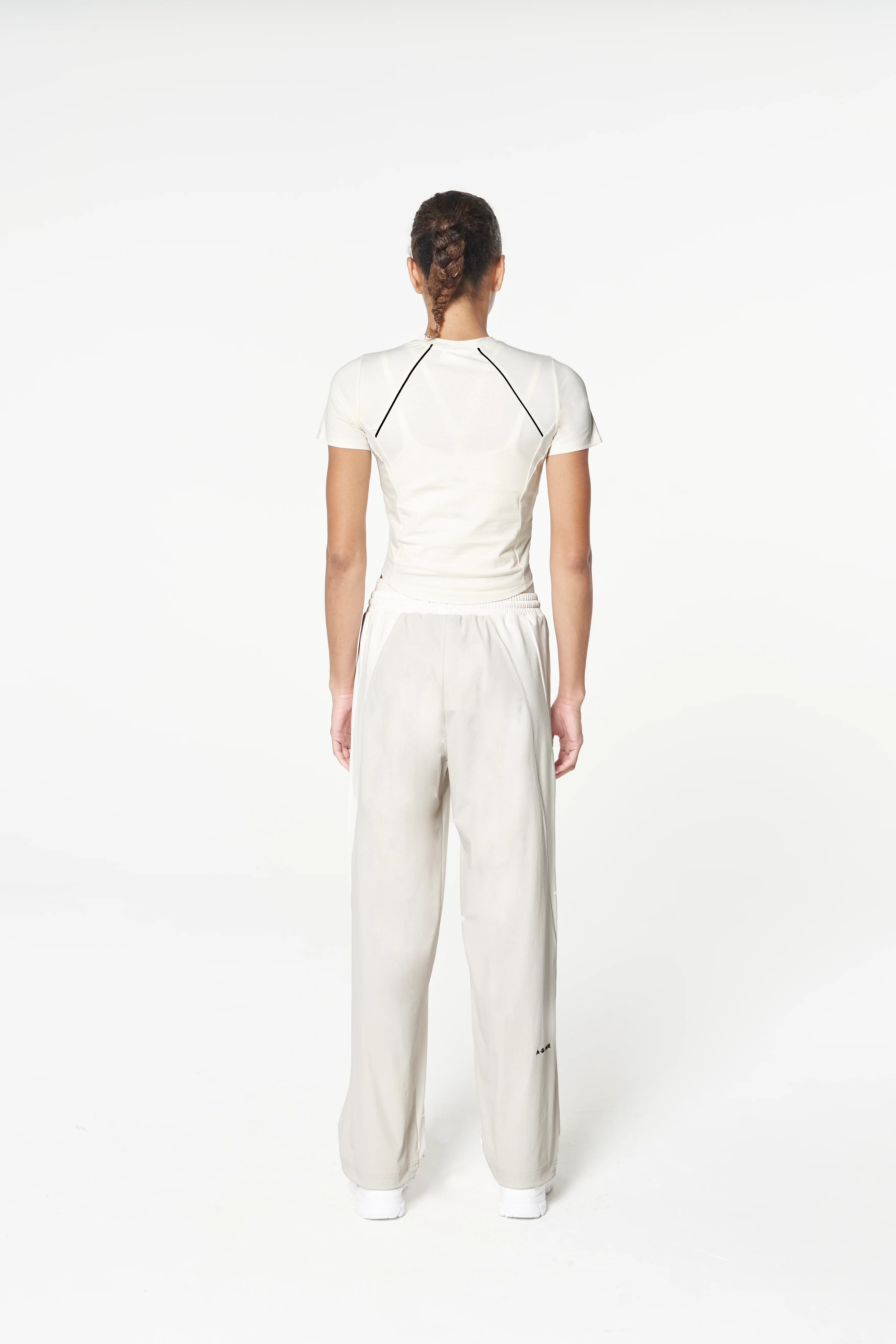 Women's Fitted T-Shirt - Ecru - Image 5