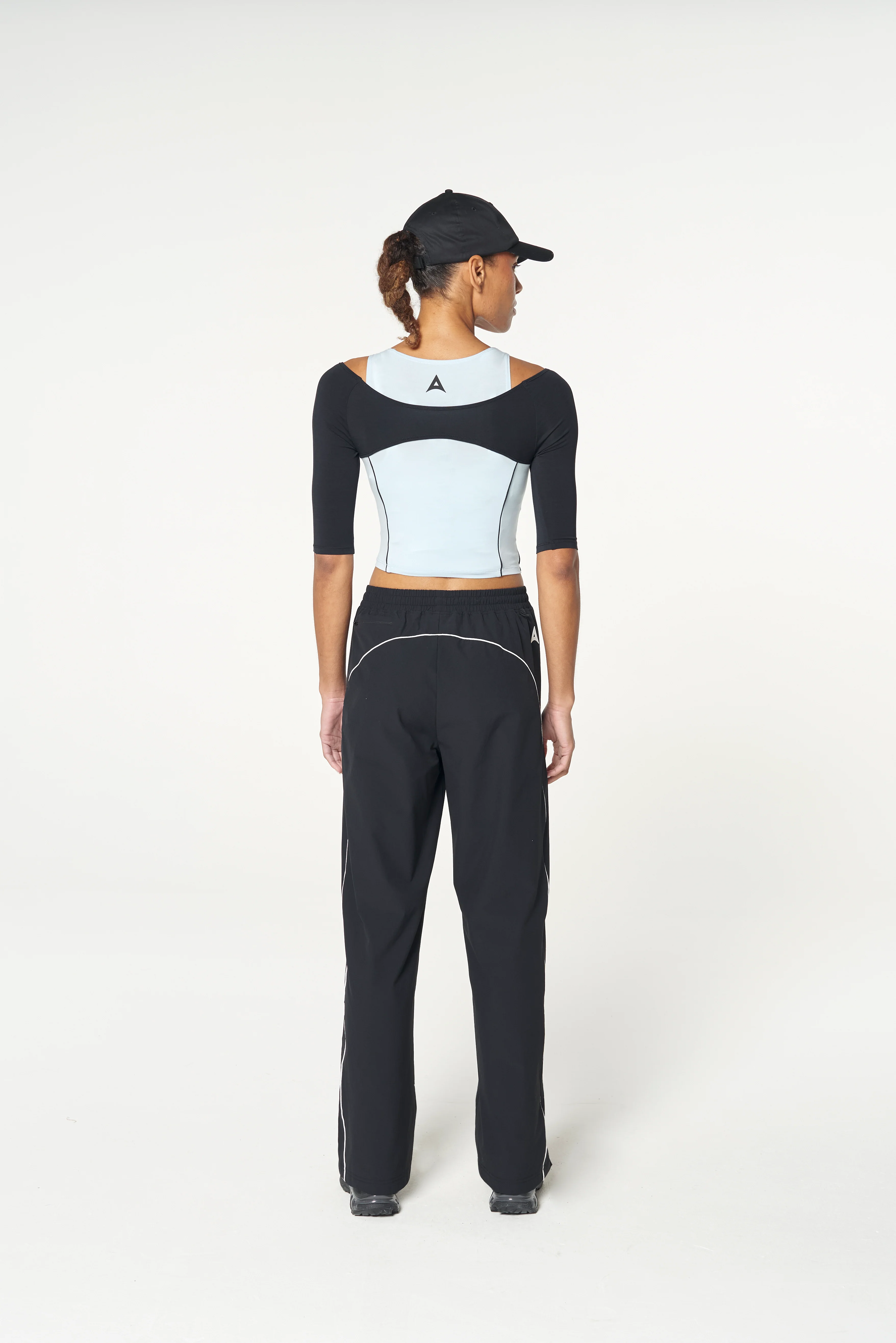 Women's Layered Tank - Pale Blue - Image 4