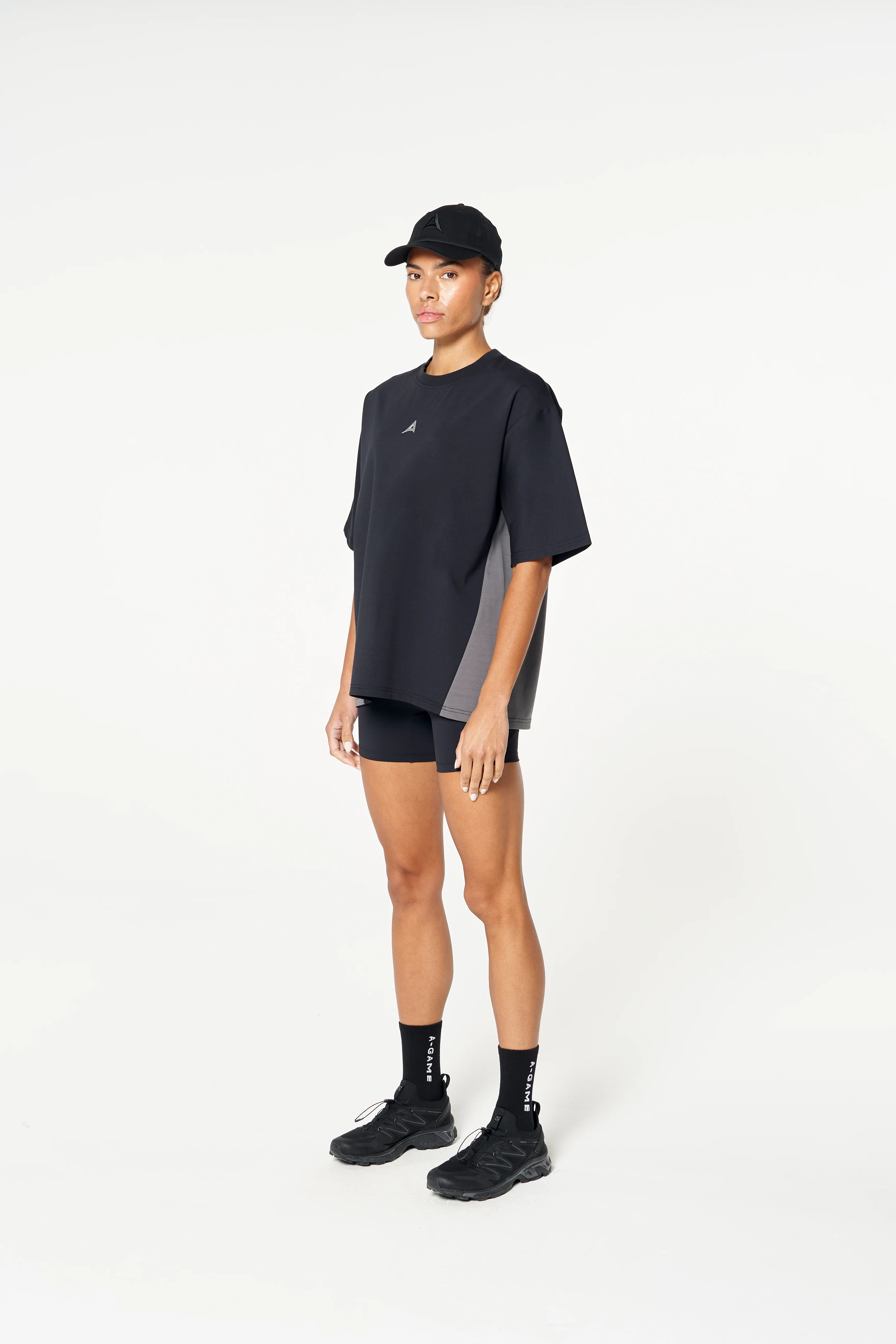 Women's Oversized T-Shirt - Black - Image 3