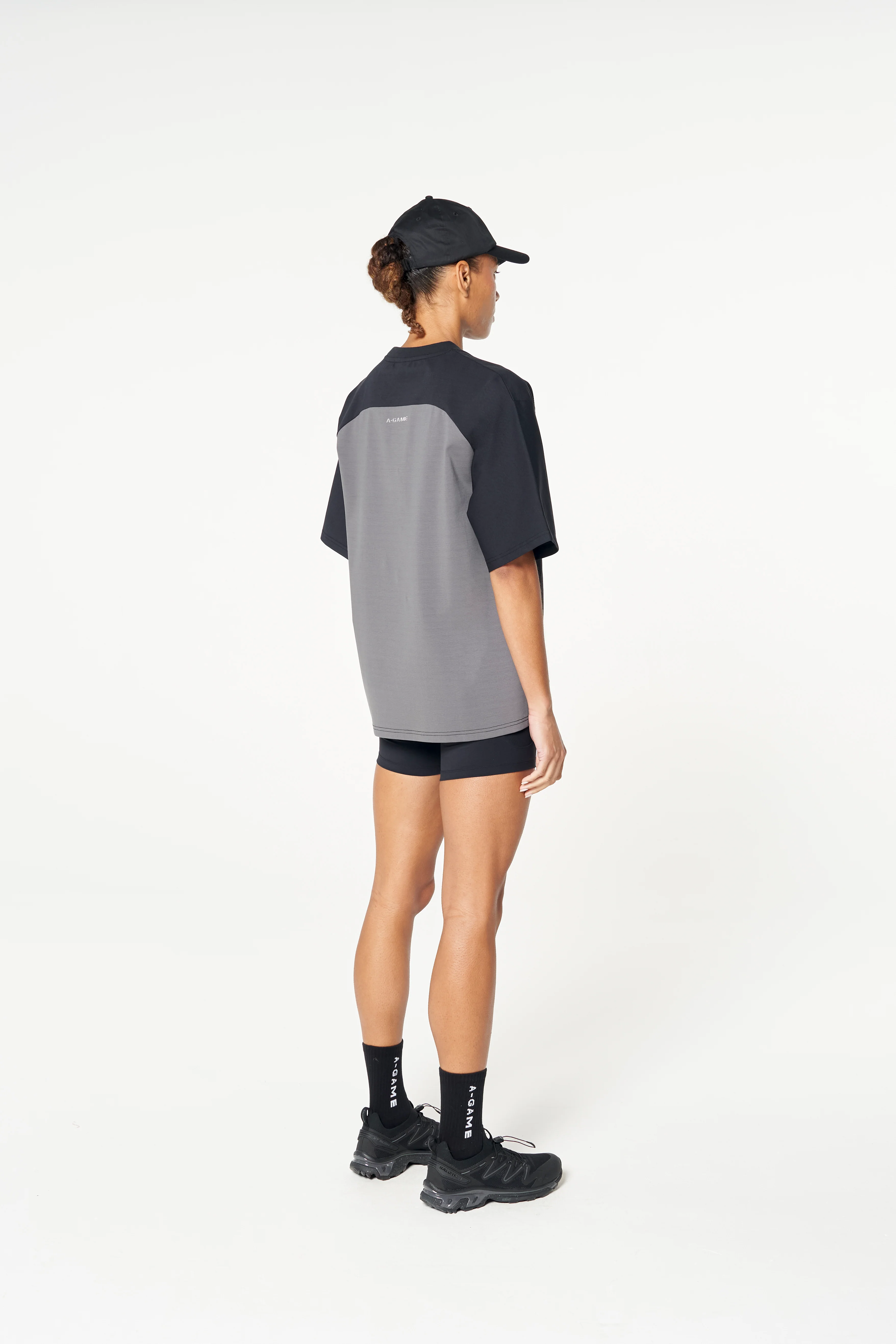 Women's Oversized T-Shirt - Black - Image 4