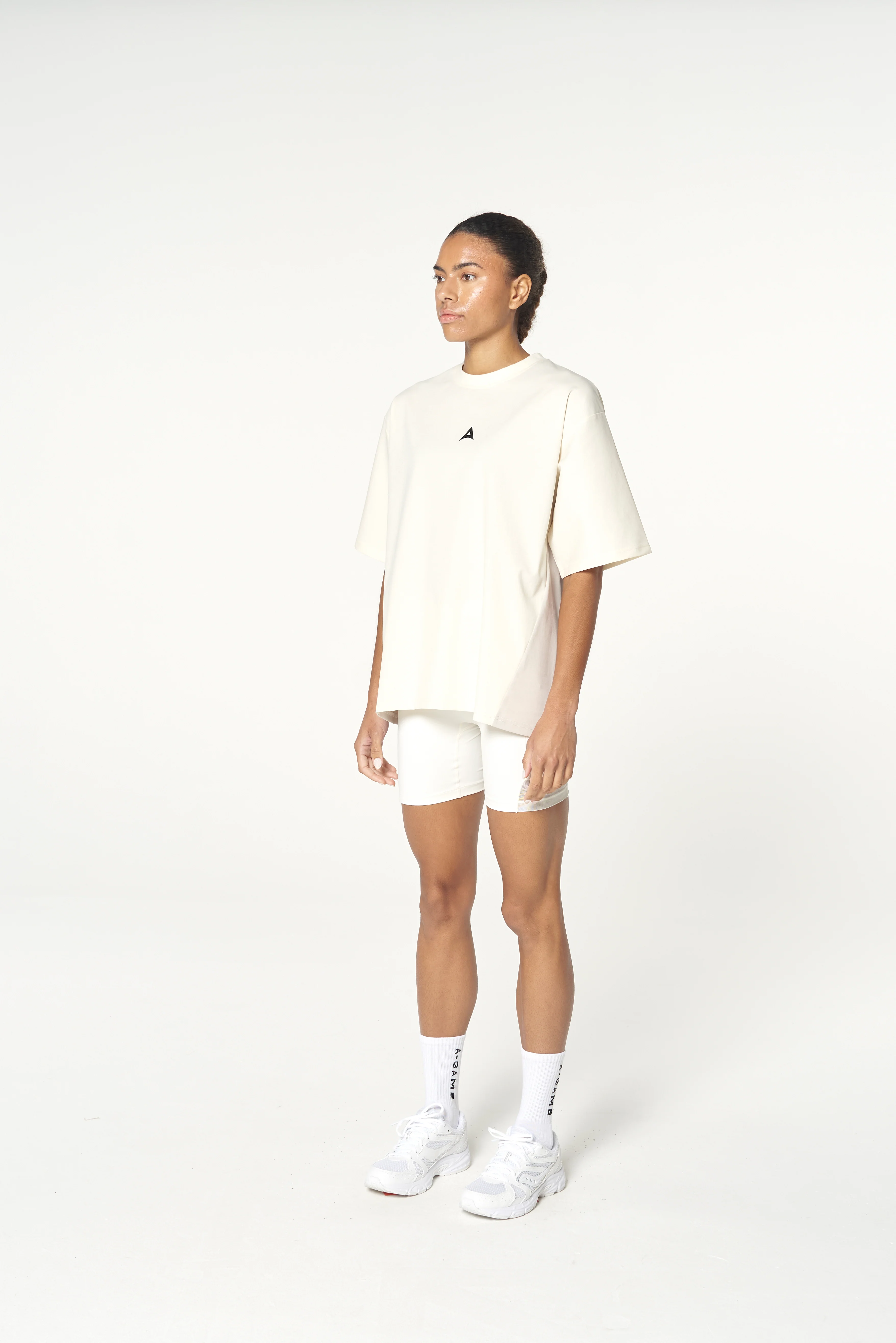 Women's Oversized T-Shirt - Ecru - Image 5