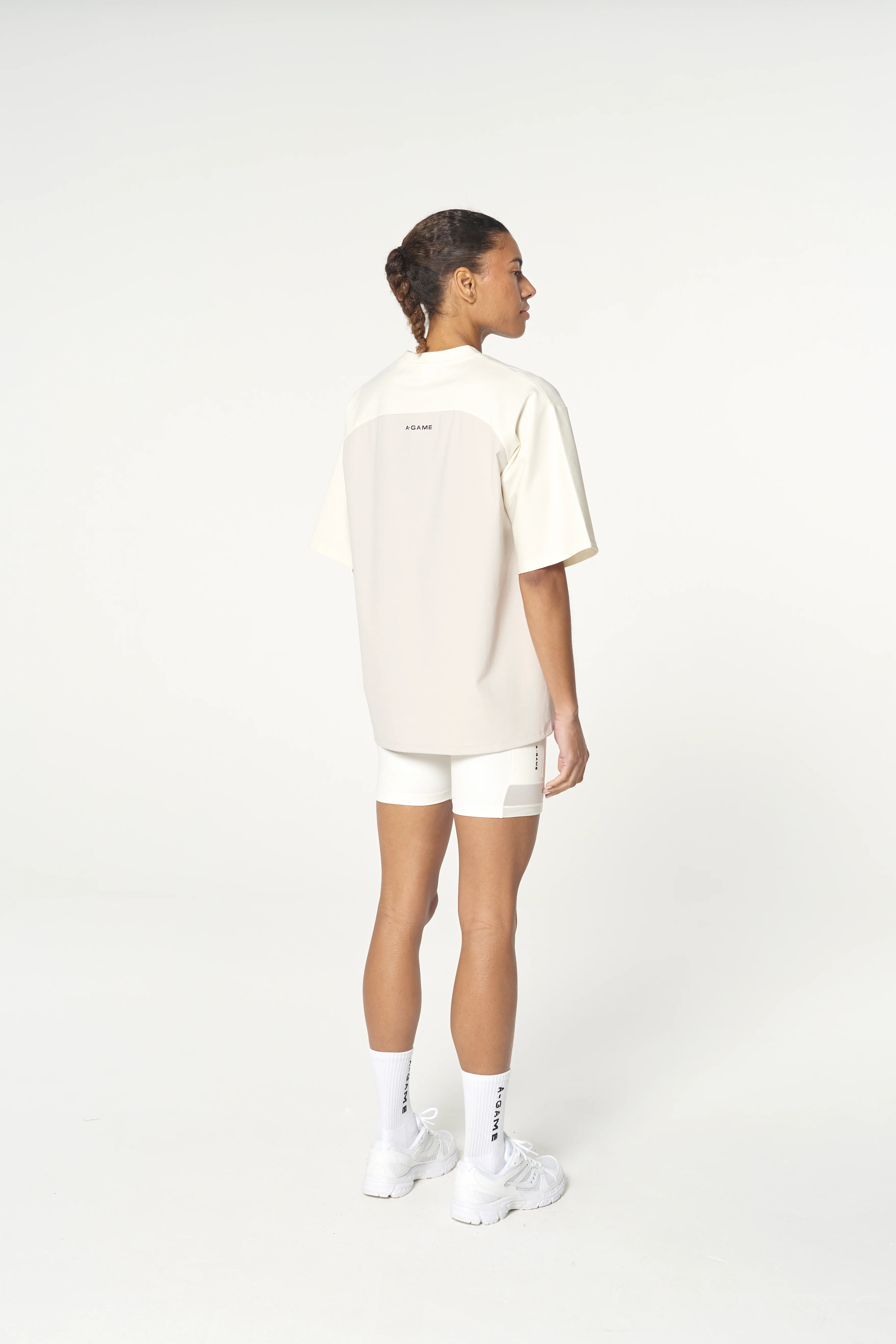 Women's Oversized T-Shirt - Ecru - Image 6