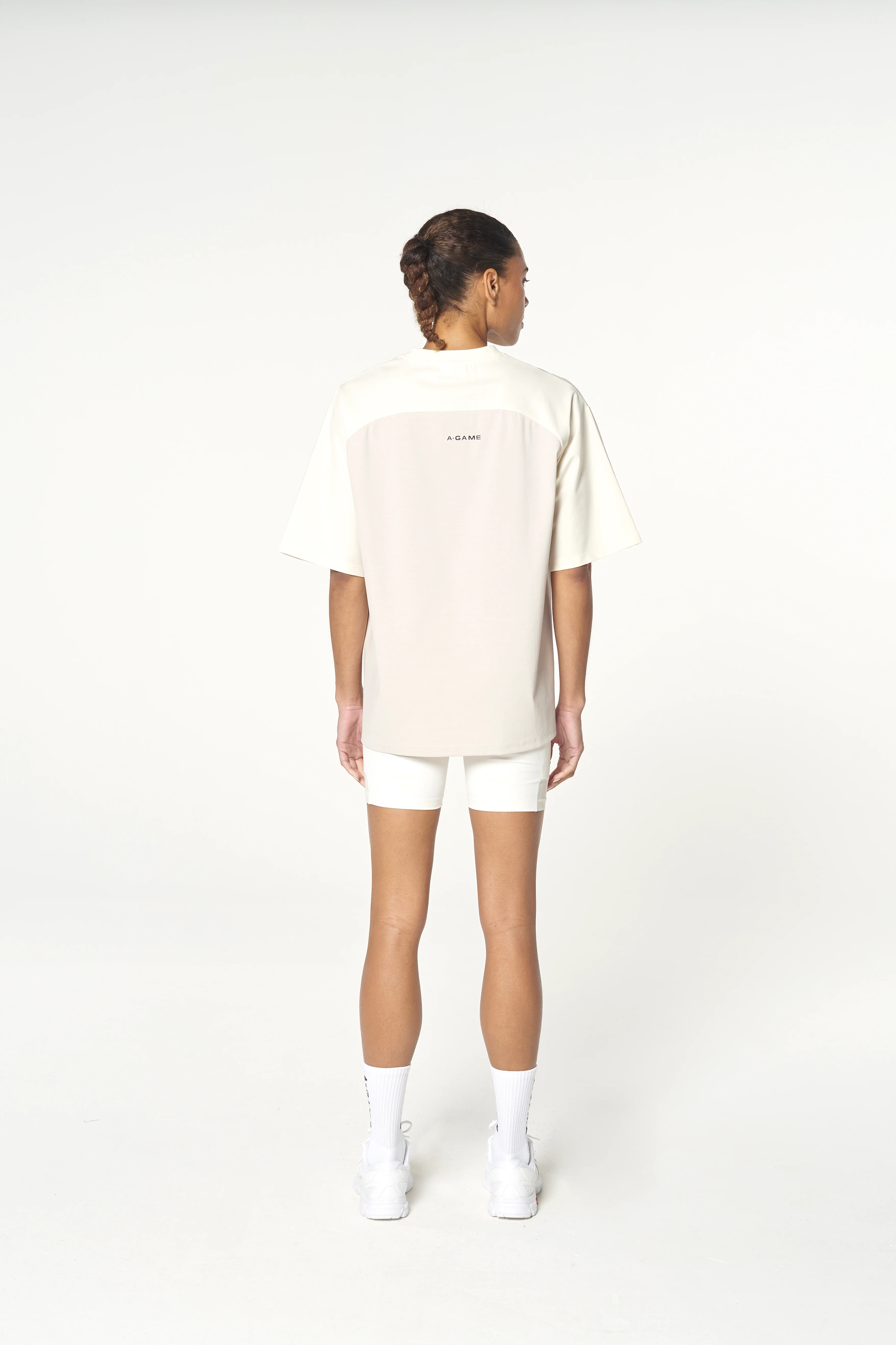 Women's Oversized T-Shirt - Ecru - Image 7