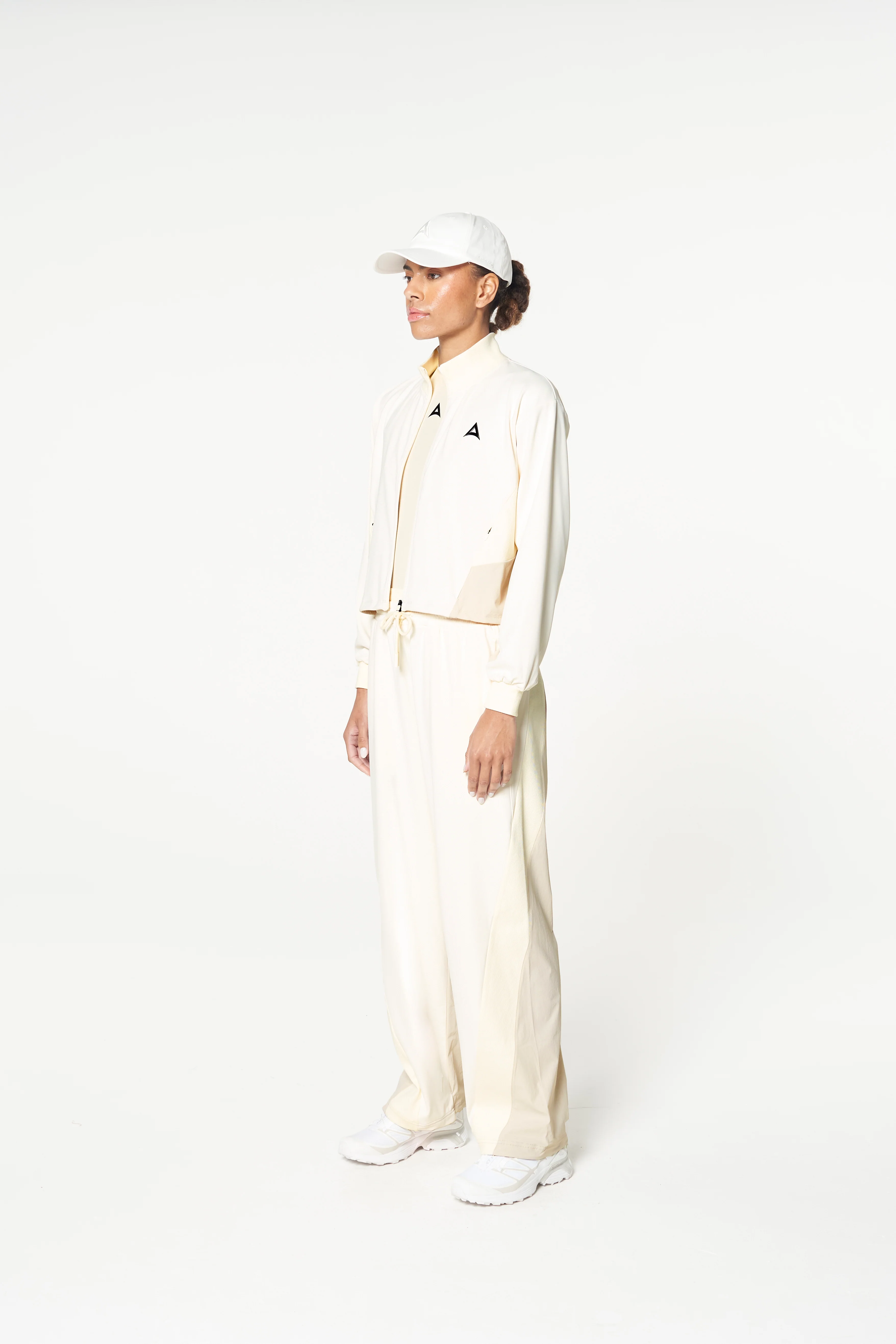 Women's Oversized Track Jacket - Ecru - Image 6
