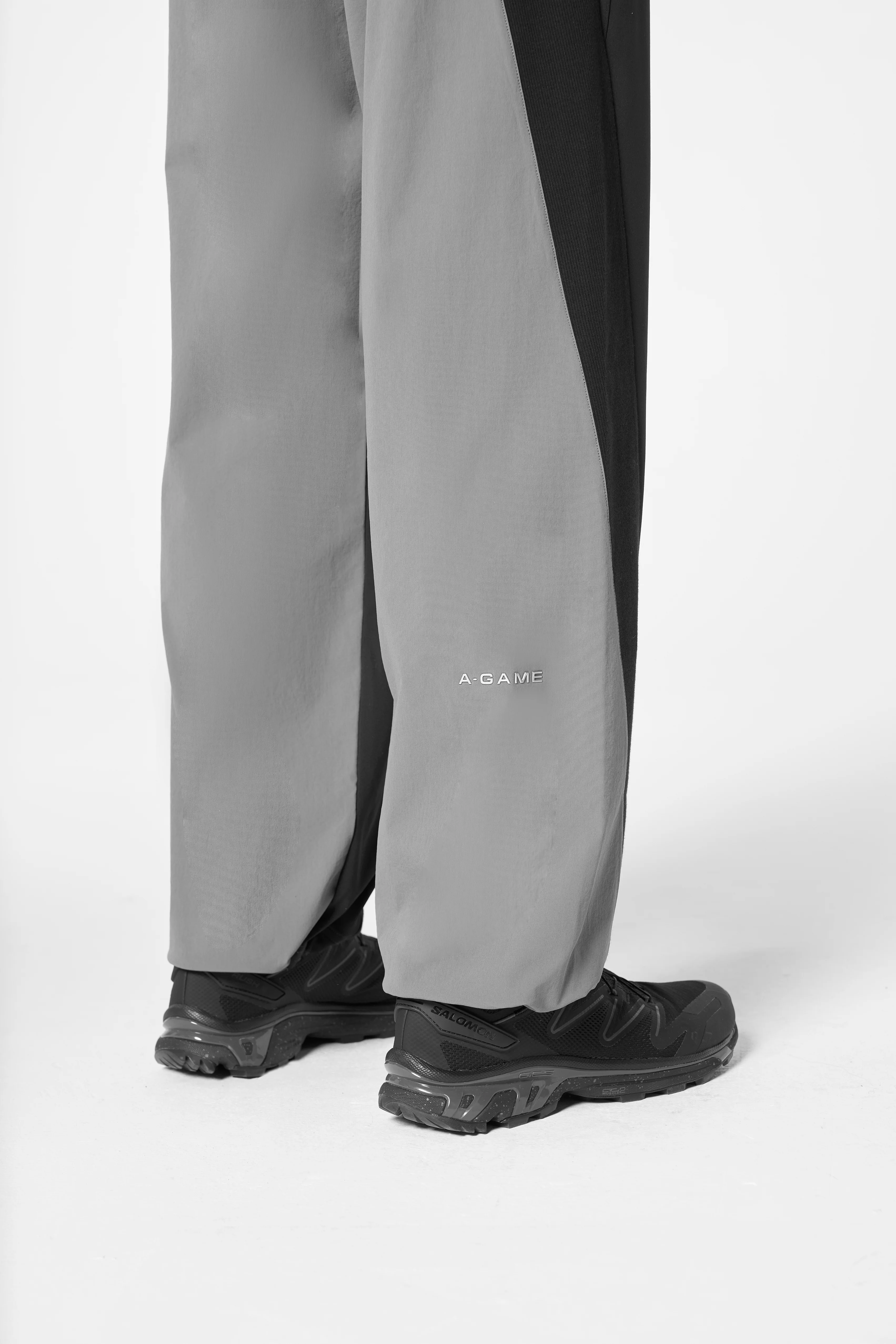 Women's Oversized Track Pants - Black - Image 4