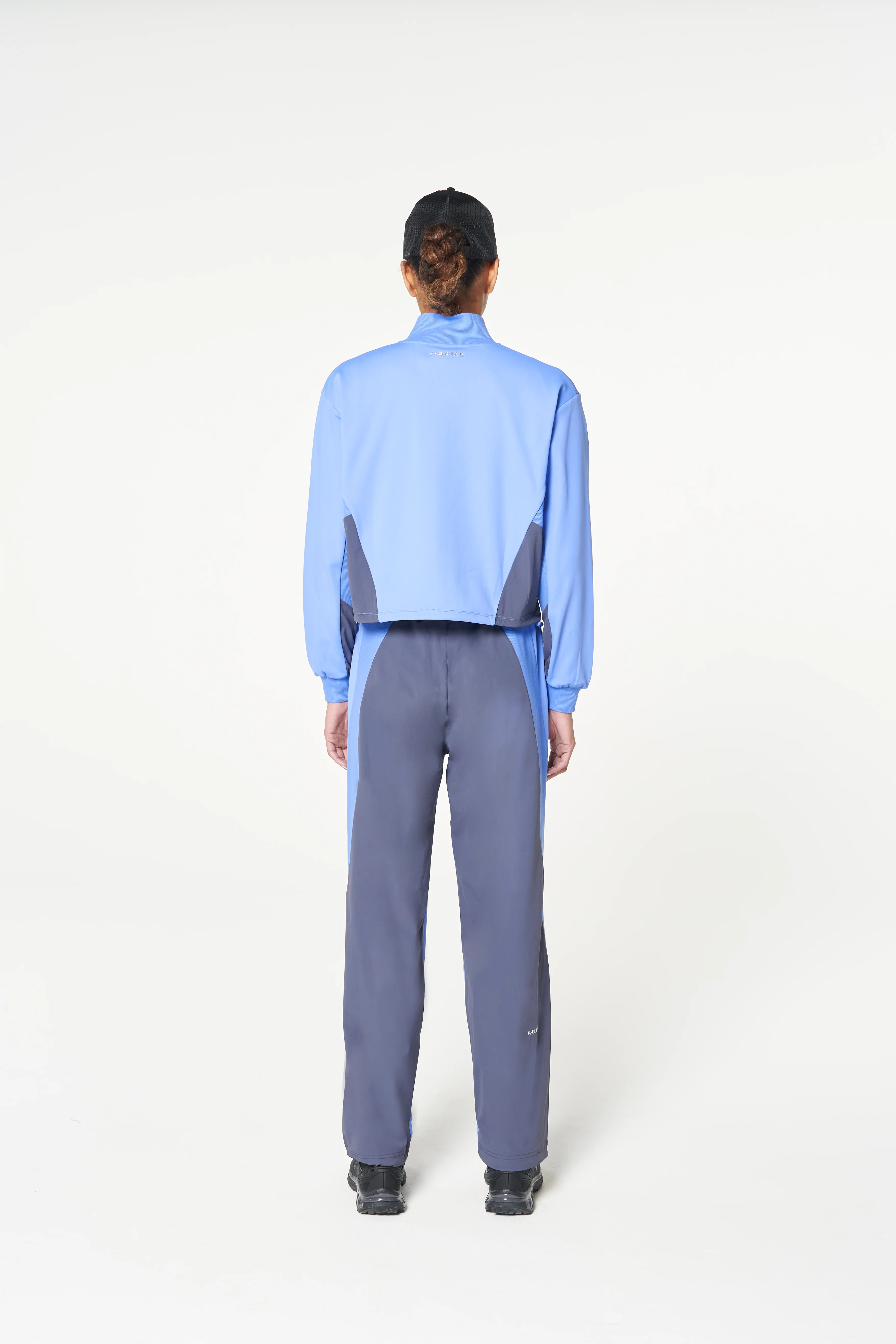 Women's Oversized Track Pants - Cornflower - Image 6