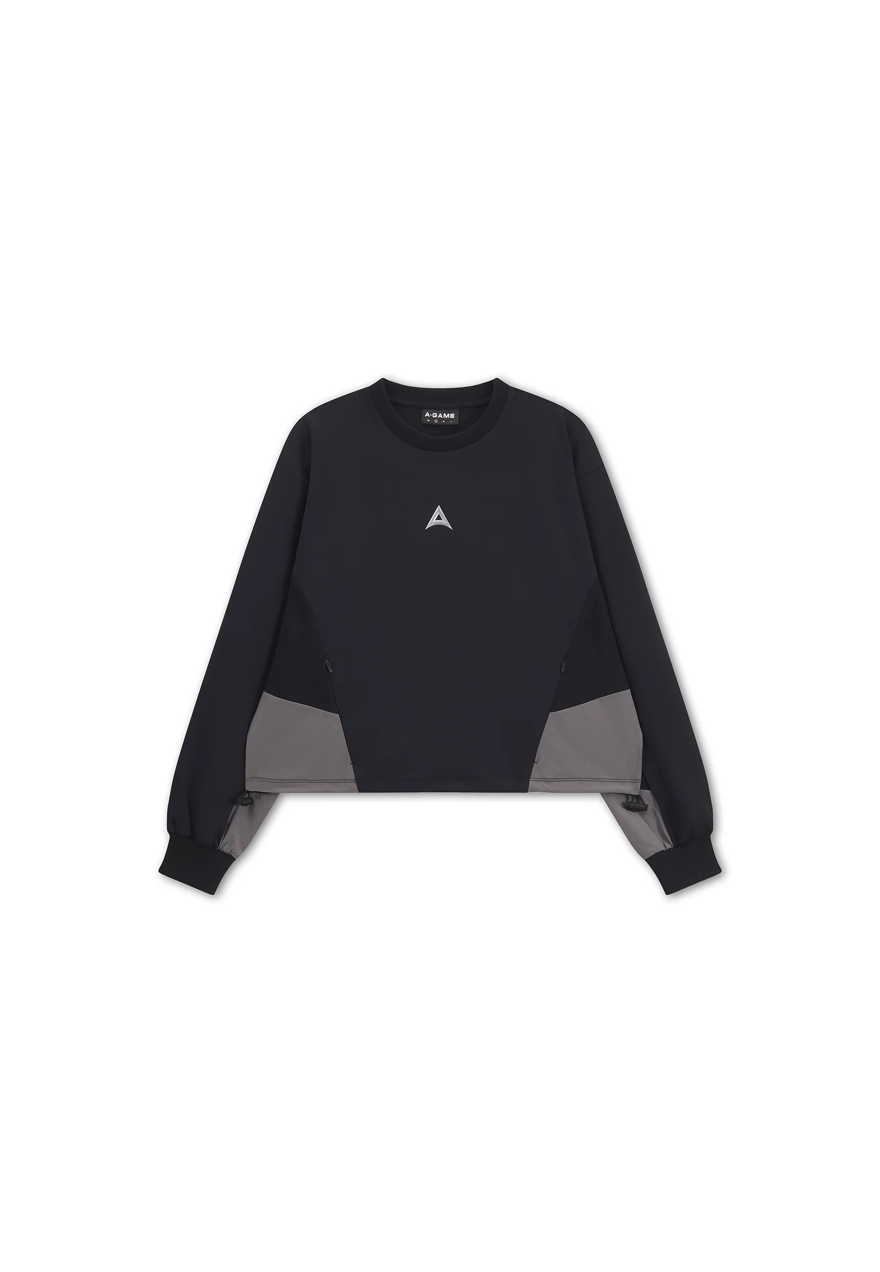 Women's Oversized Track Sweater - Black - Image 10