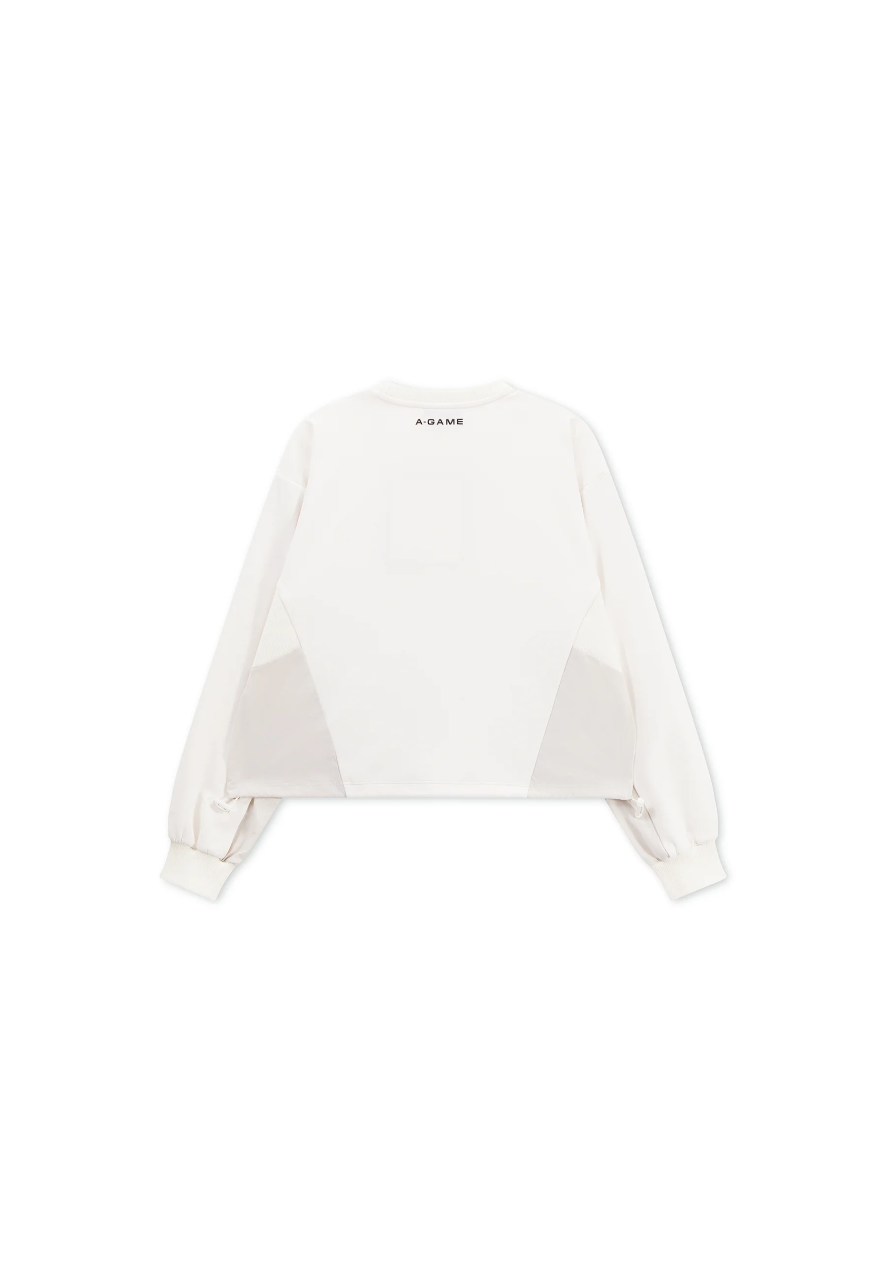 Women's Oversized Track Sweater - Ecru - Image 11