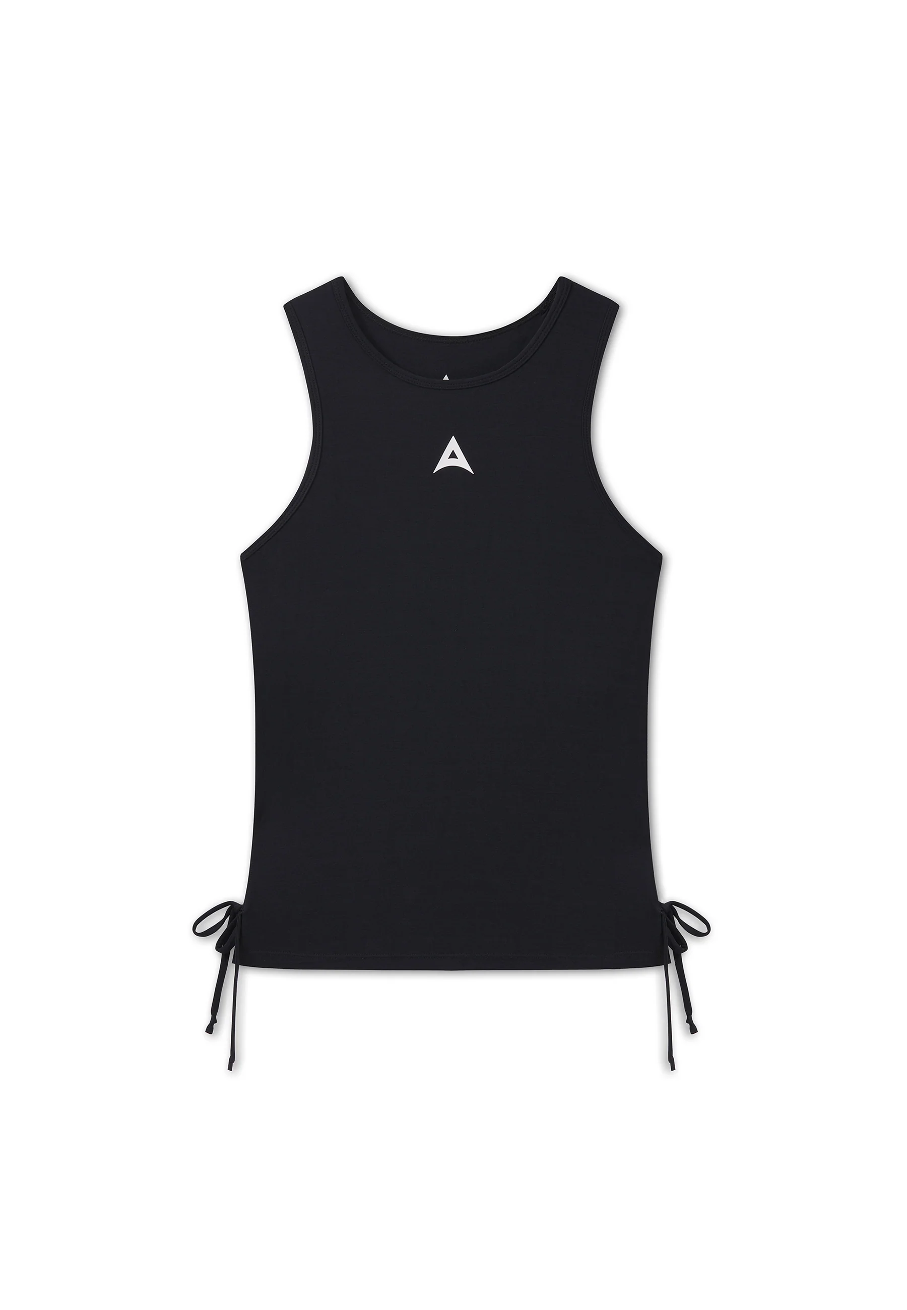 Women's Ruched Side Tank - Black - Image 8