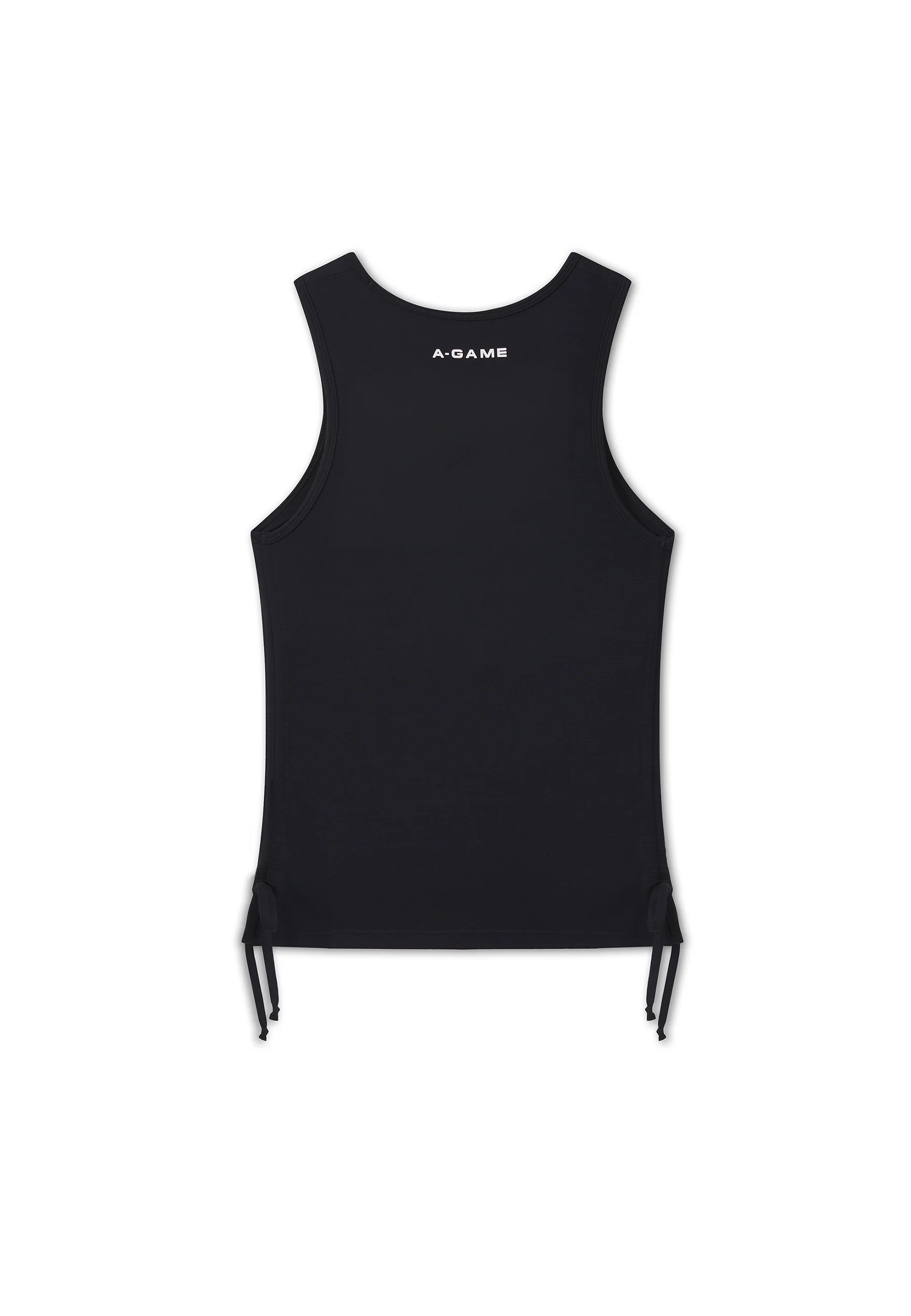 Women's Ruched Side Tank - Black - Image 9