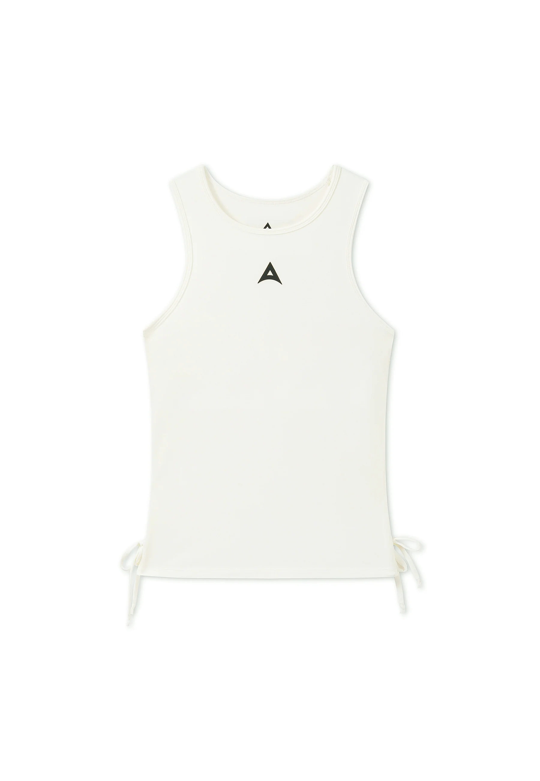 Women's Ruched Side Tank - Ecru - Image 7
