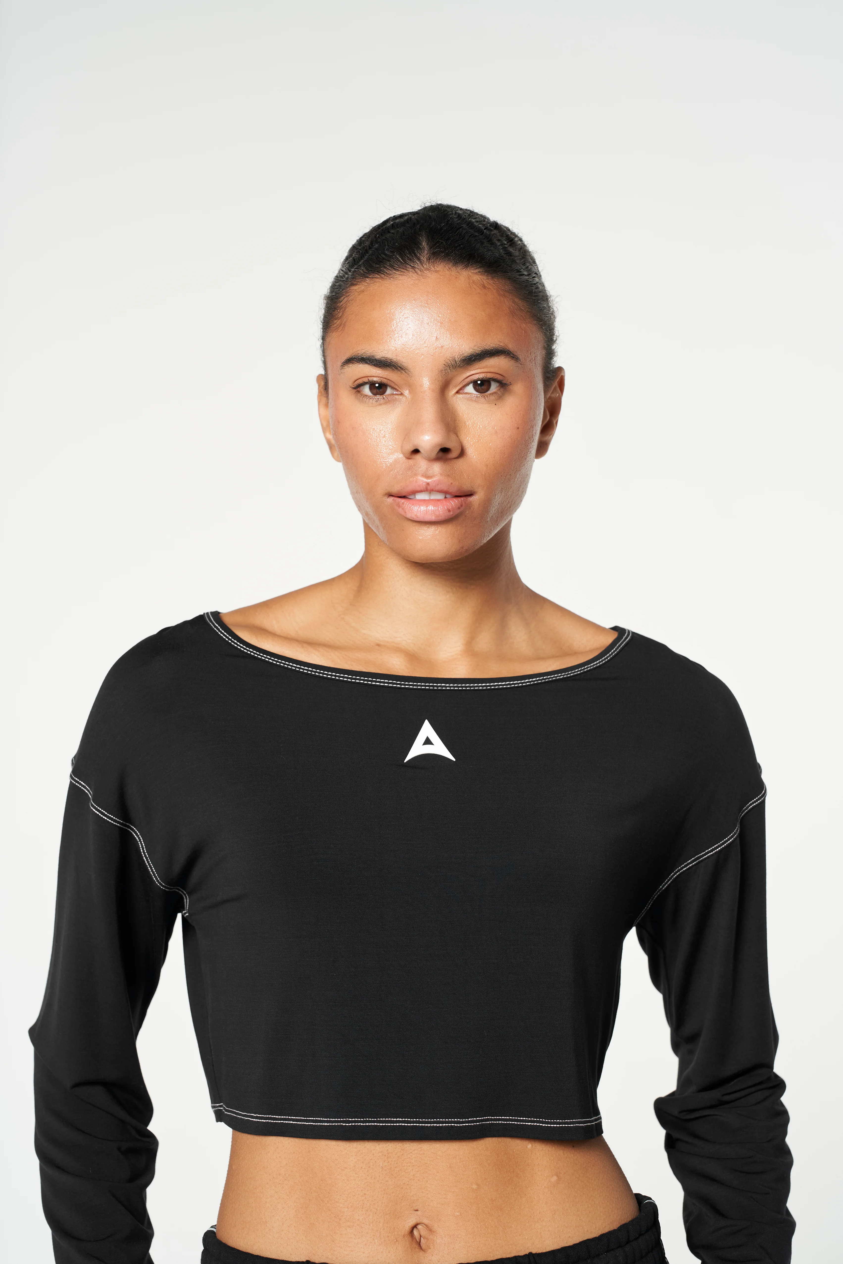 Women's Wide Sleeve Sweater - Black - Image 3