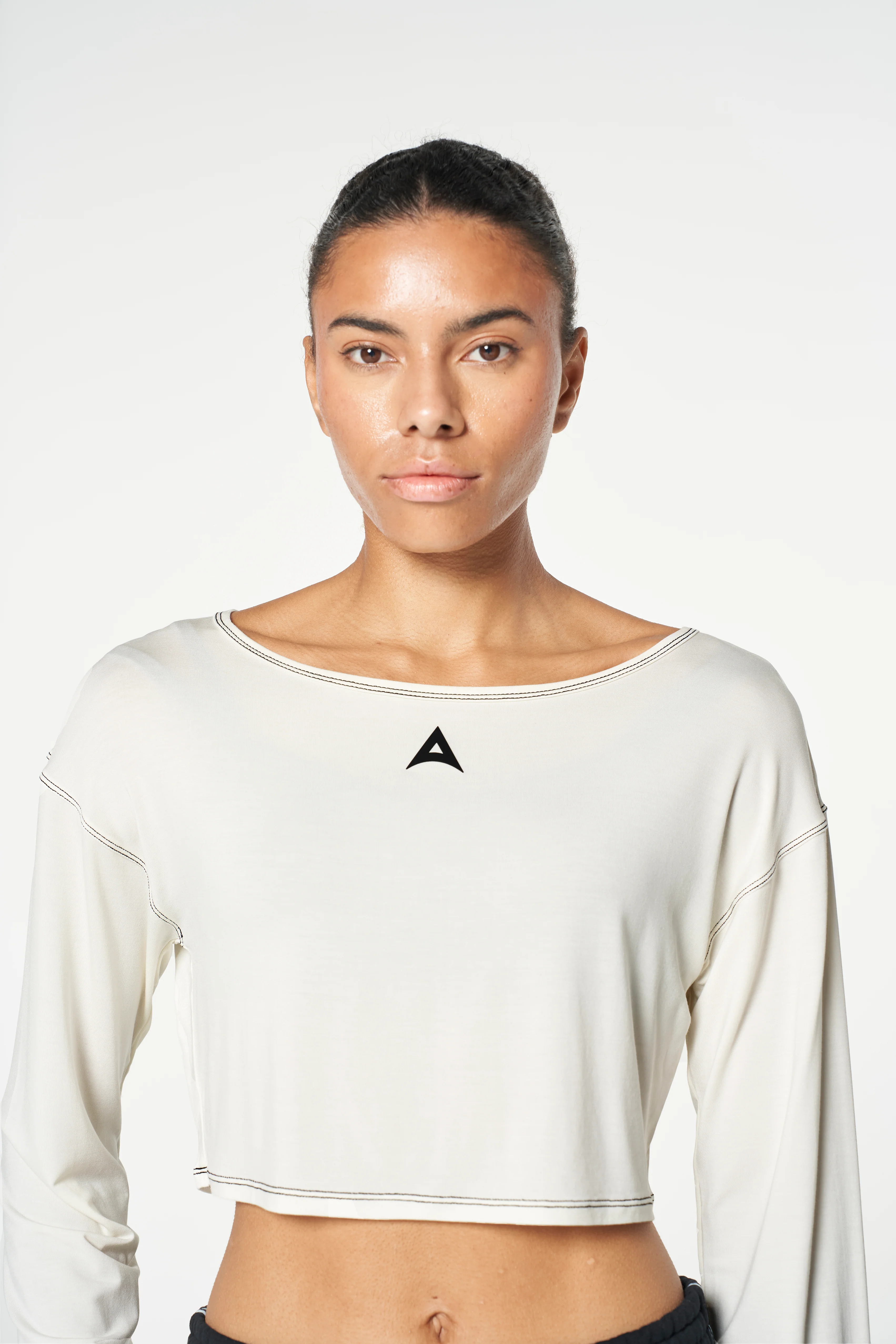 Women's Wide Sleeve Sweater - Ecru - Image 3