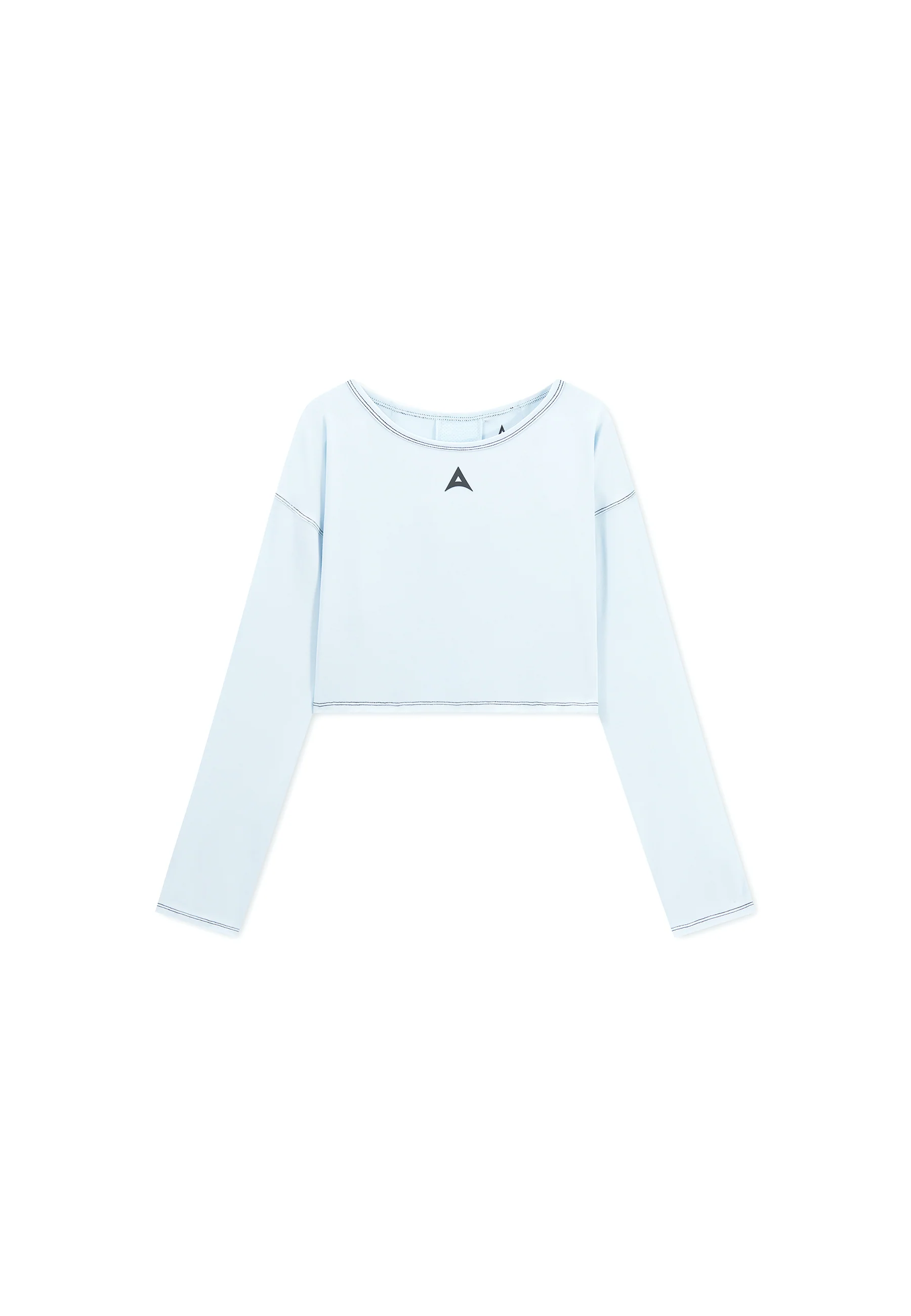Women's Wide Sleeve Sweater - Pale Blue - Image 7