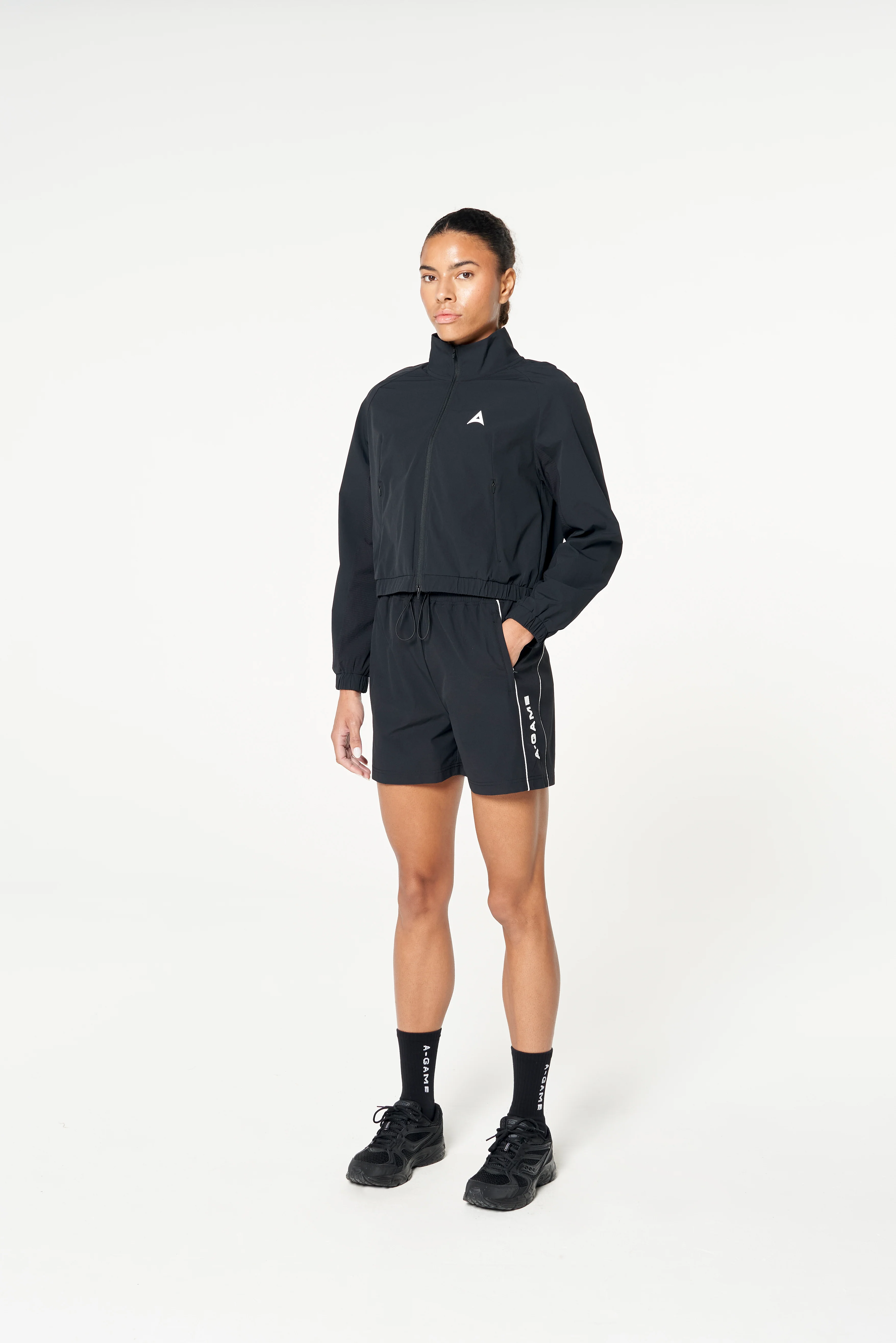 Women's Woven Jacket - Black - Image 7