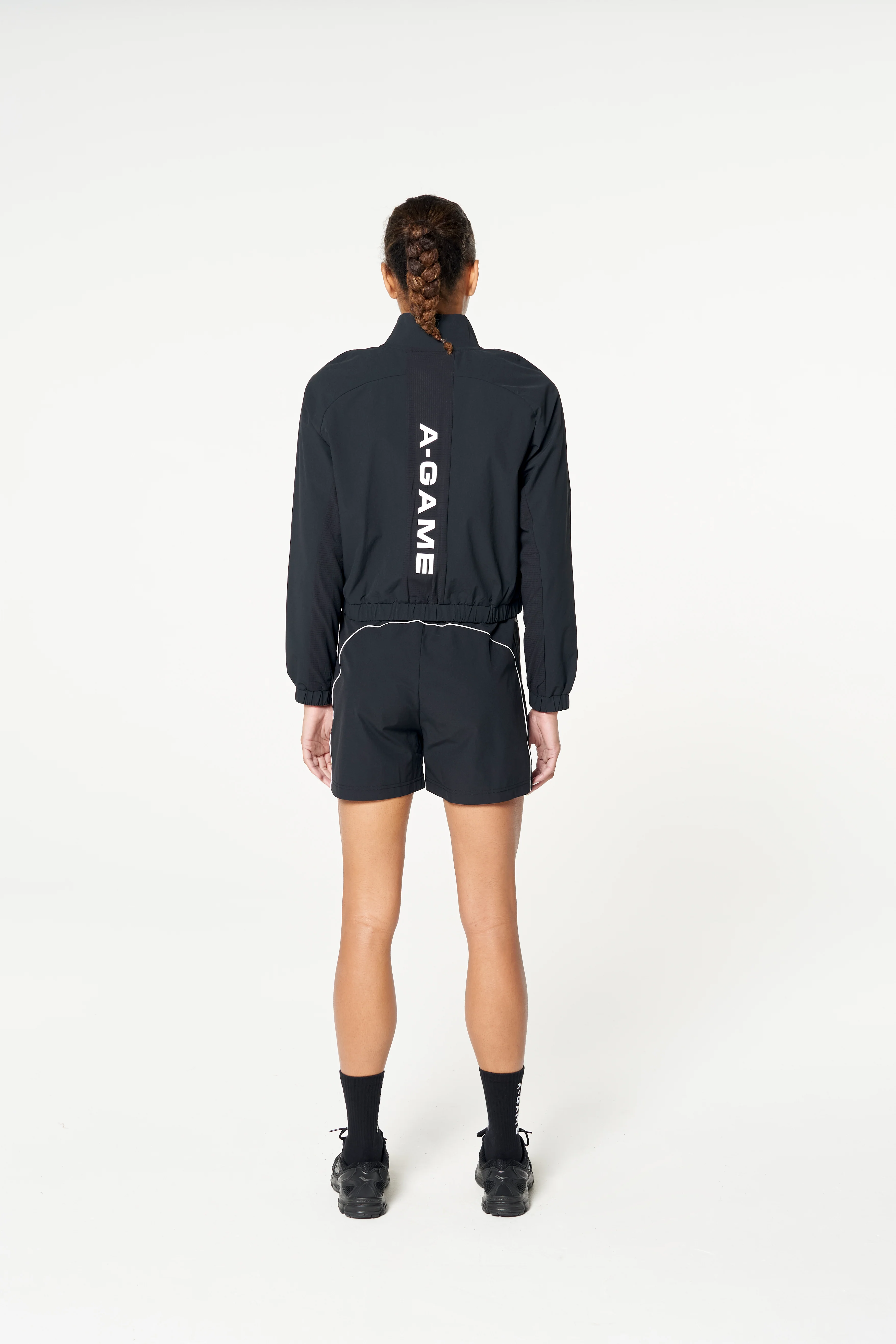 Women's Woven Jacket - Black - Image 9