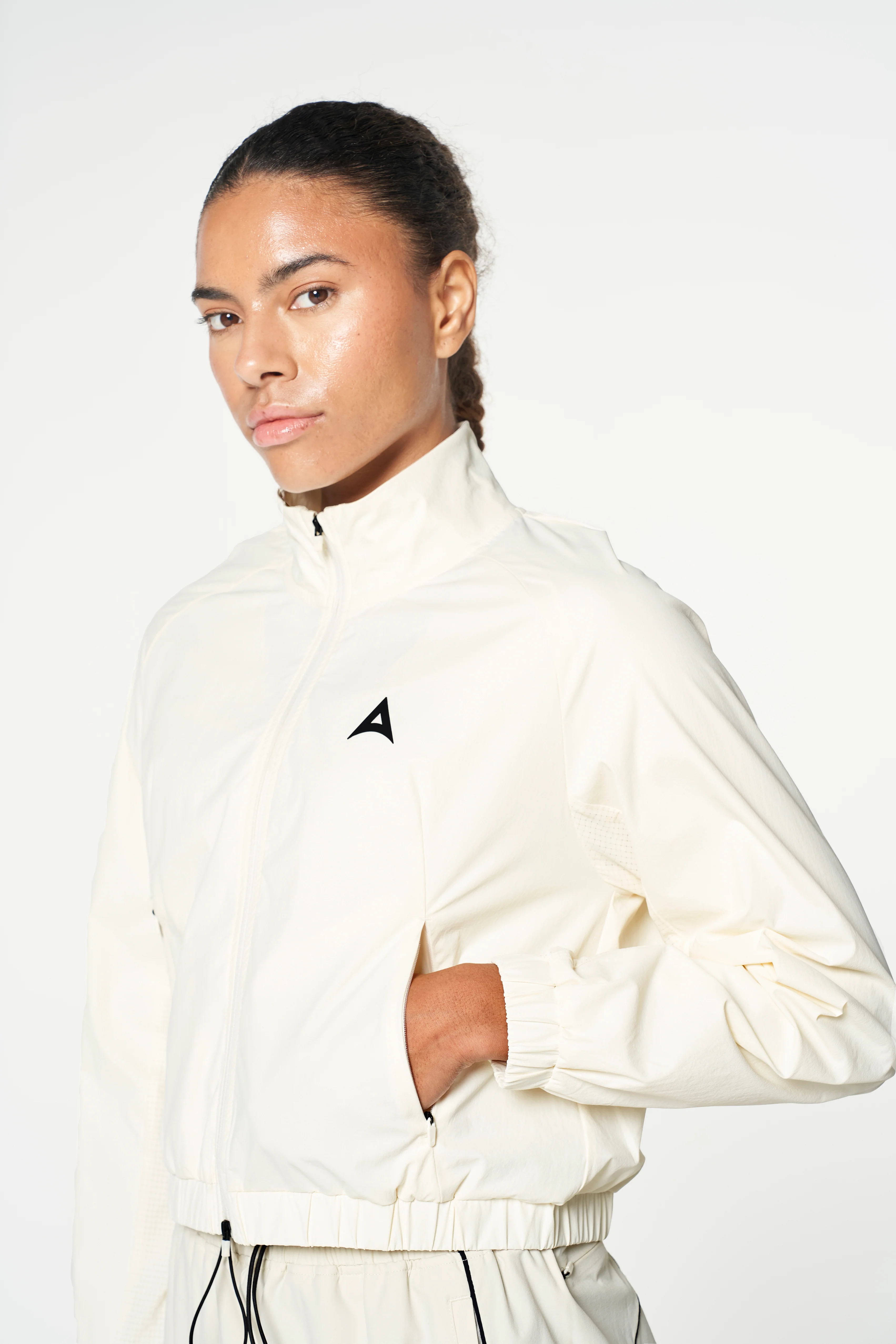 Women's Woven Jacket - Ecru - Image 4